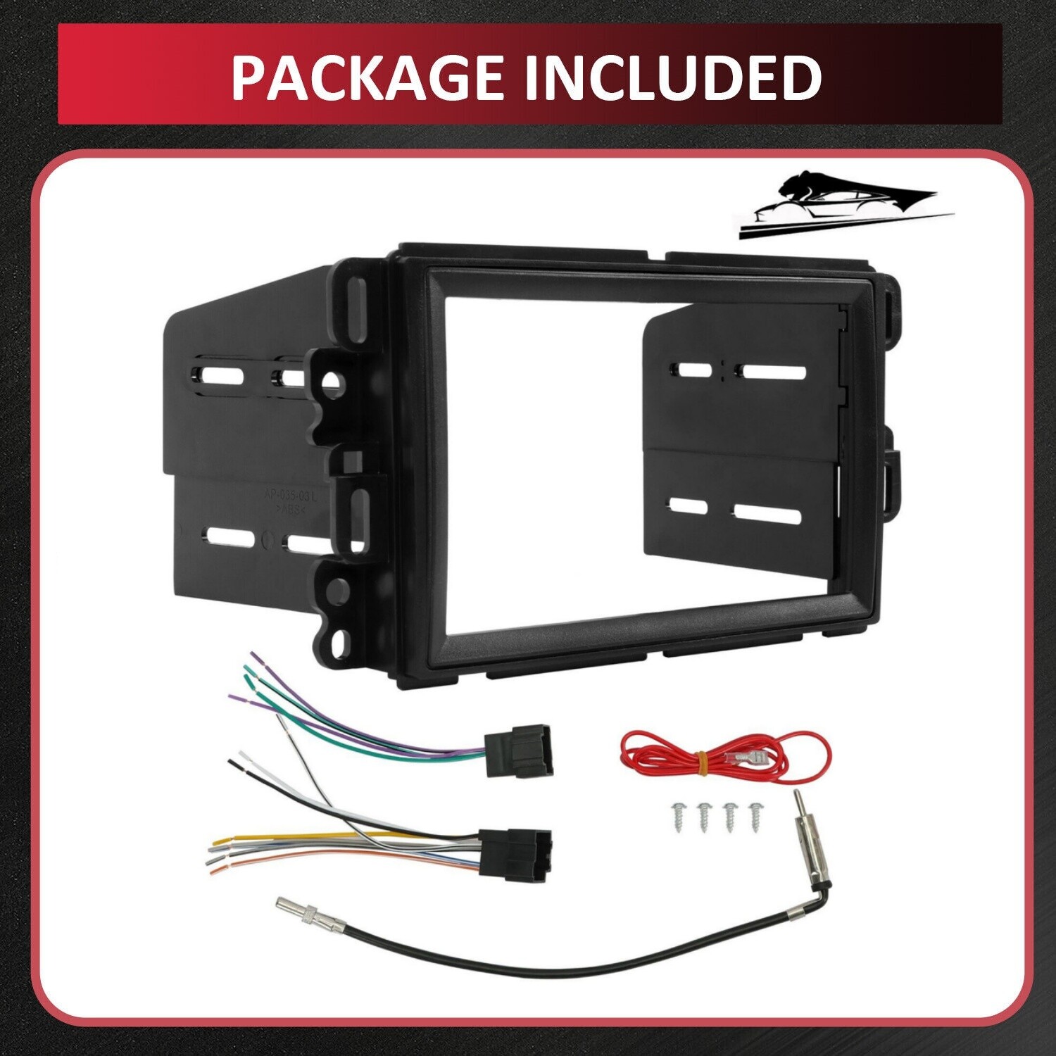 Double Din Dash Installation Kit For 2006-2014 Buick Chevrolet Chevy GMC