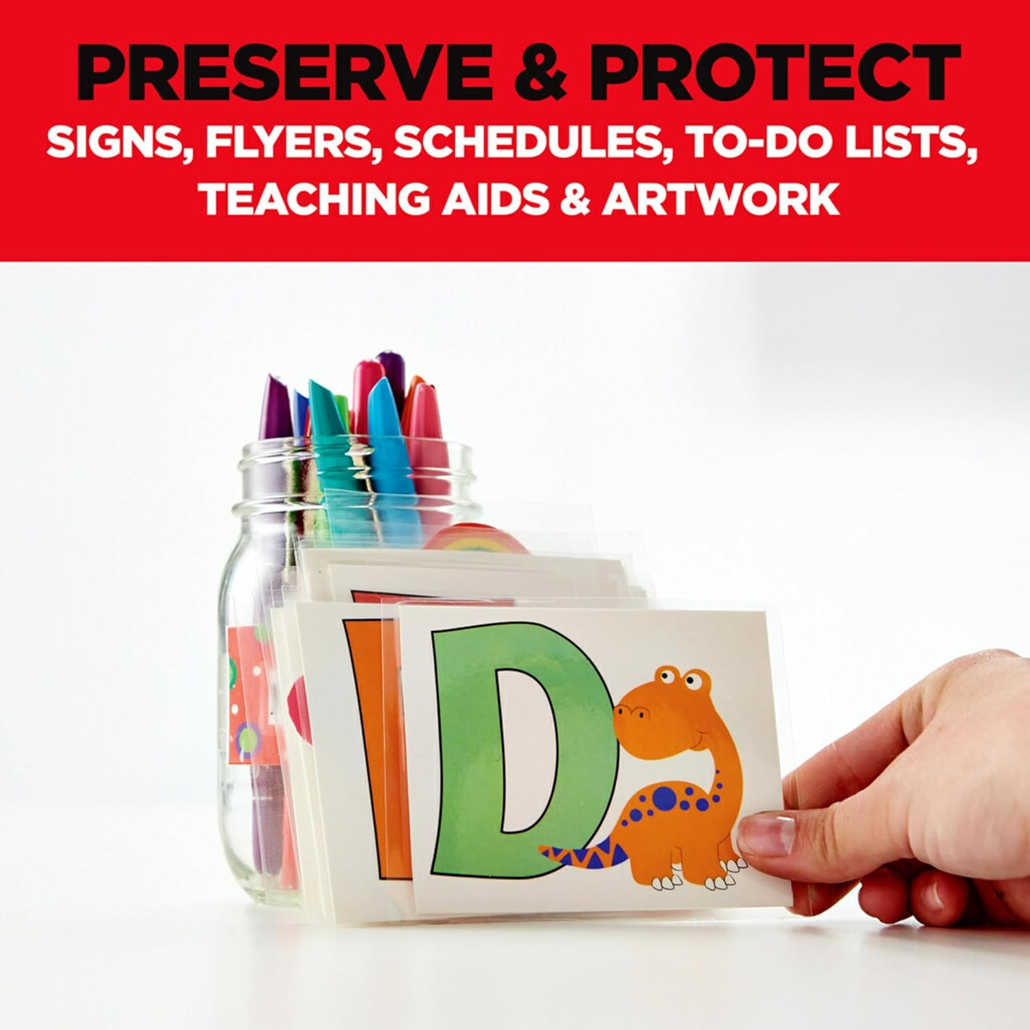 Scotch Thermal Laminating Pouches, Letter Size, 8.9 x 11.4 Inches, 100-Pack