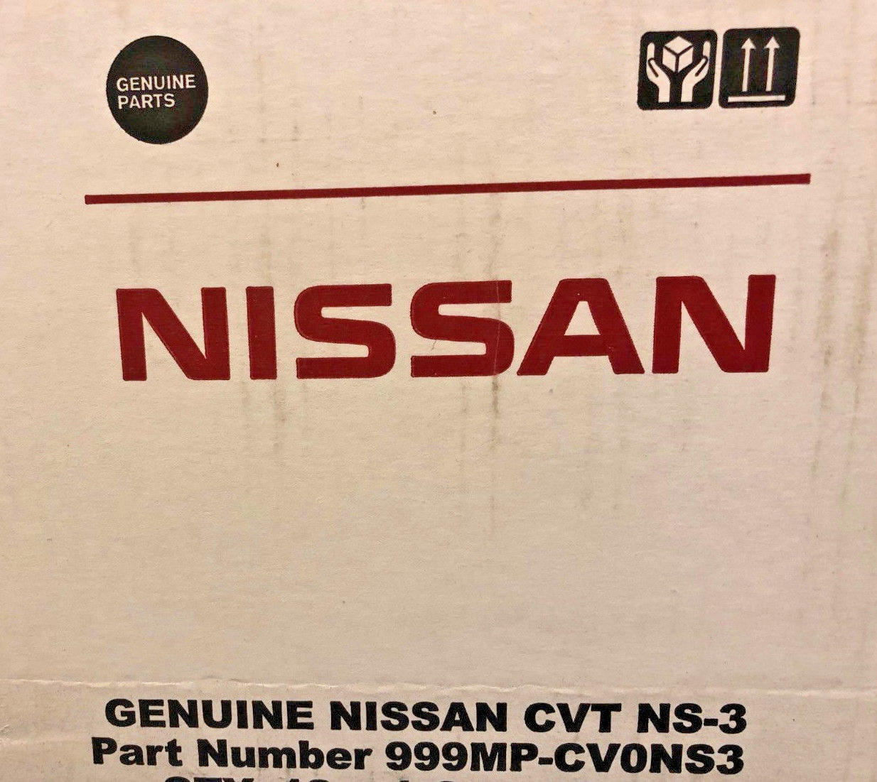 GENUINE OEM Nissan NS-3 CVT Fluid 8-Quart (999MP-CSHNS3 Replaces CV0NS3/NS300P)