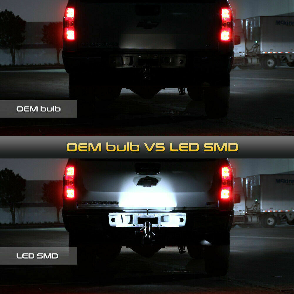 LED License Plate Tag Light Lamp For Chevy For Silverado 1500 2500 3500 1999+