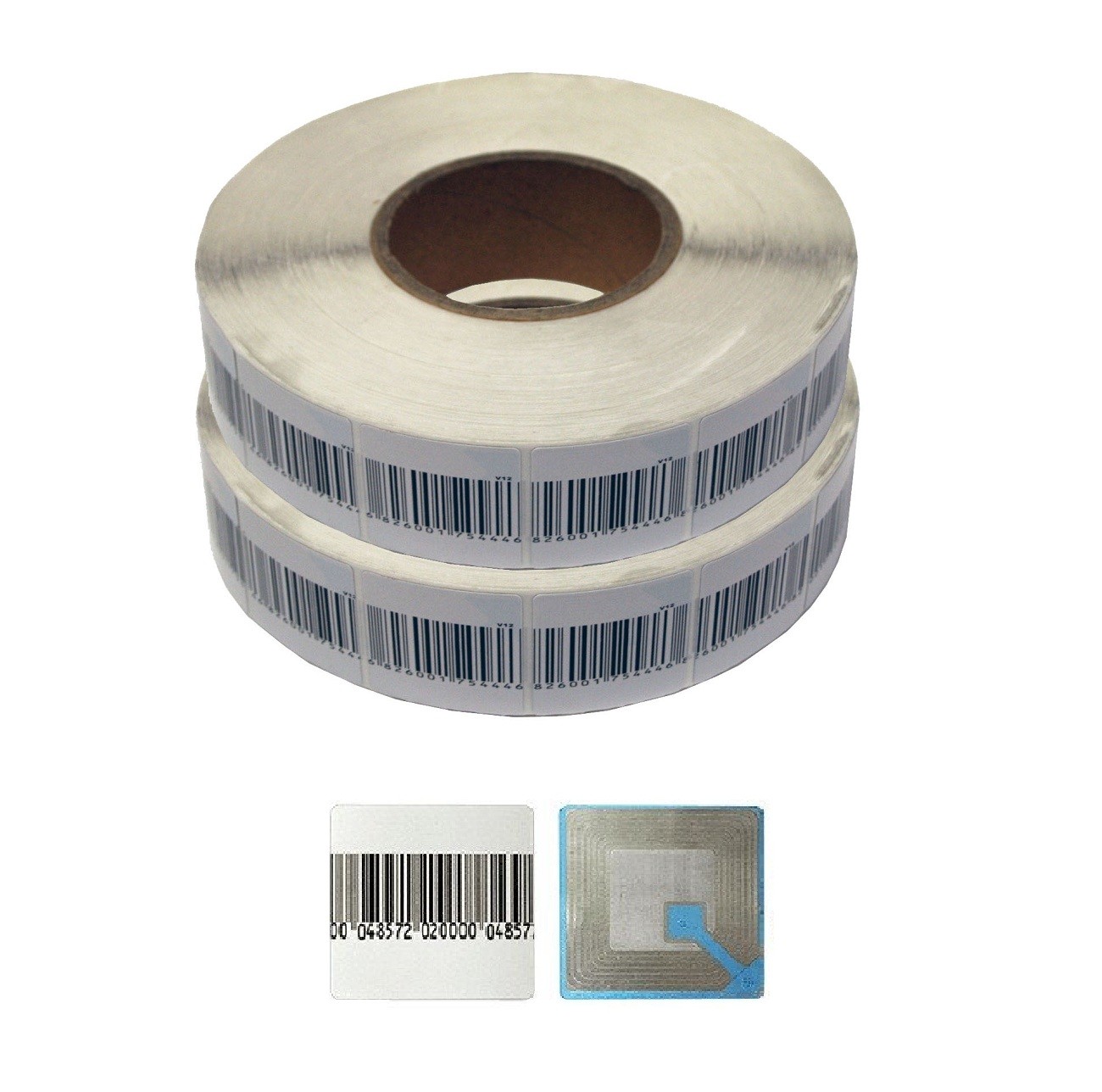 2000 pcs 40mm x 40mm NEW RF 8.2Mhz EAS Security Soft Sensor Label Stickers
