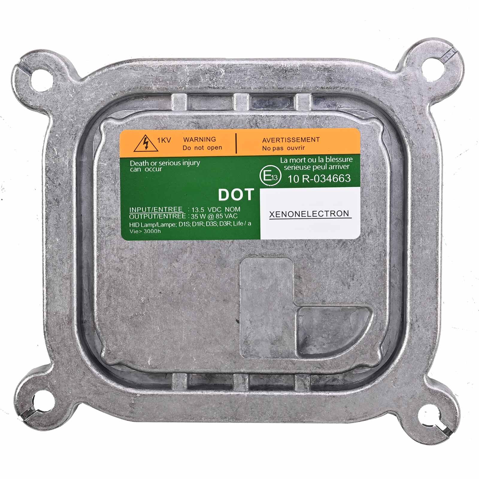 2 HID Xenon Ballast Control Unit Computer+D3S Bulb Kit For 2010-19 Ford Mustang