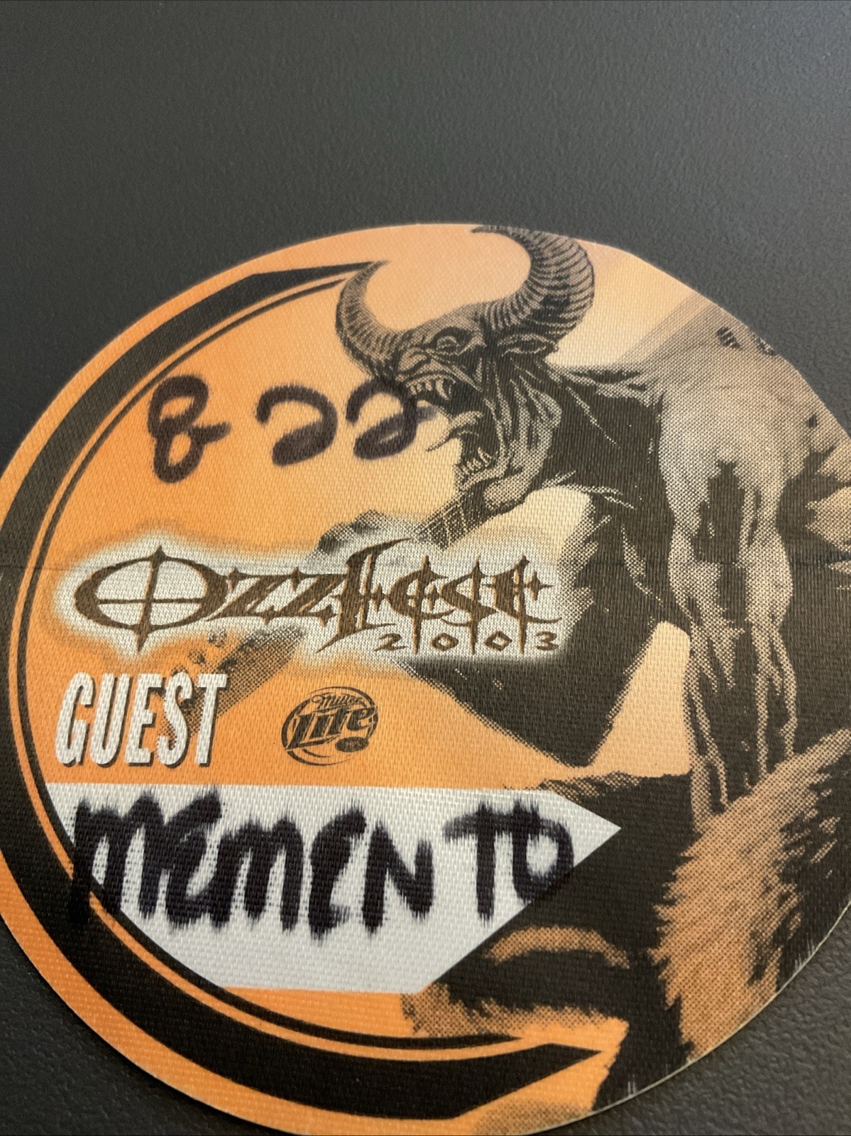 OZZFEST 2003 Unused Concert Pass + Concert Confetti 8/22/03