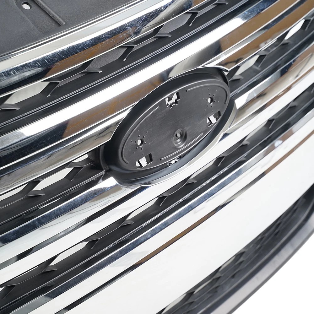 Front Bumper Cover Grille For 2011-2014 Ford Edge Complete Grill Assembly Primed