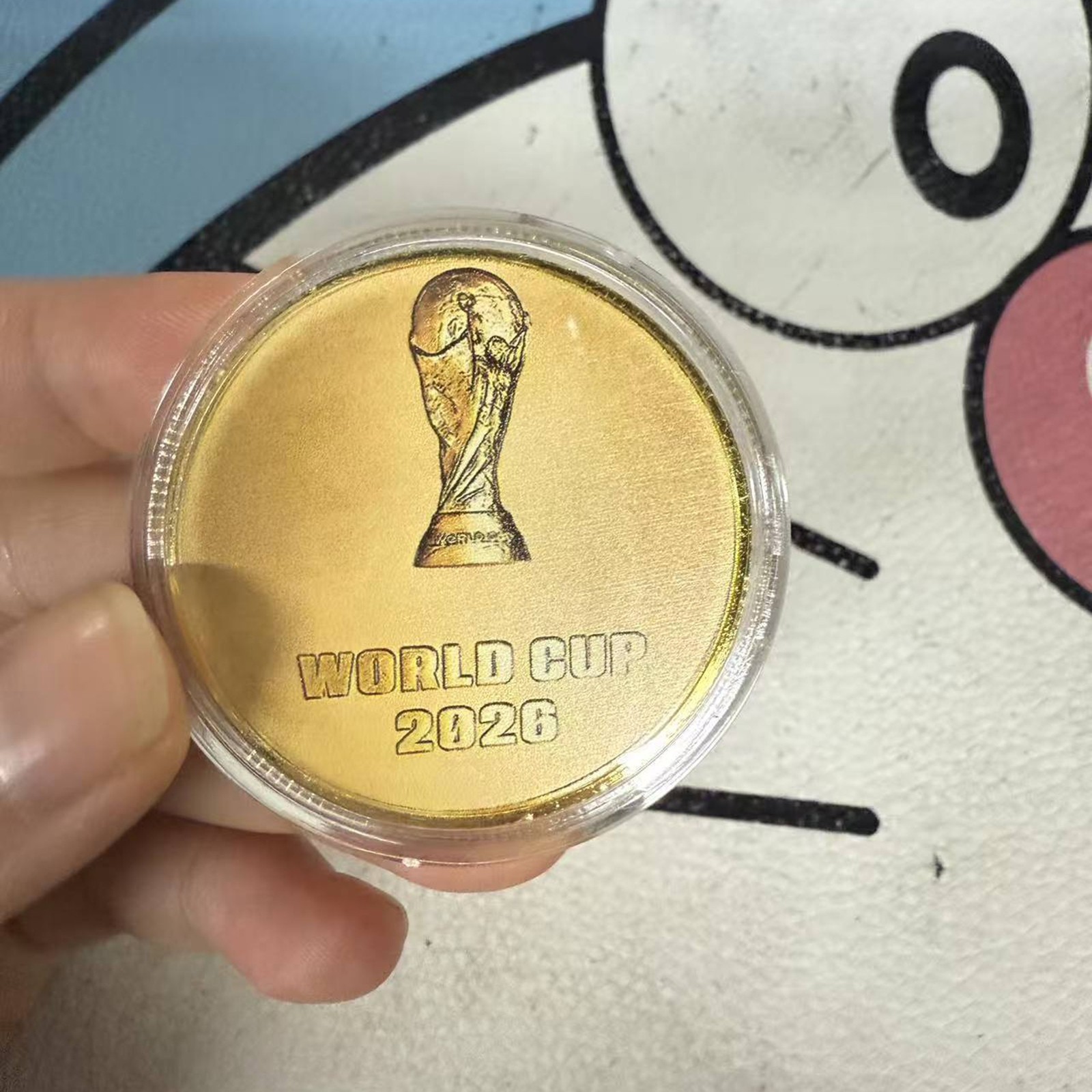 2026 FIFA WORLD CUP Commemorative Coin A Small Gift for Fellow Fans