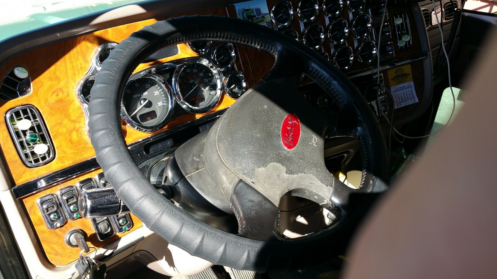 Silicone Semi-Truck Steering Wheel Cover Fits 16" 17" 18" 19" Maximum Grip