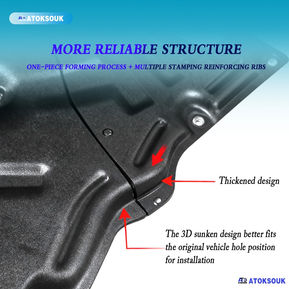 Engine Skid Plate For Hyundai Sonata 2024-2025 Splash Guard Undercarriage shield