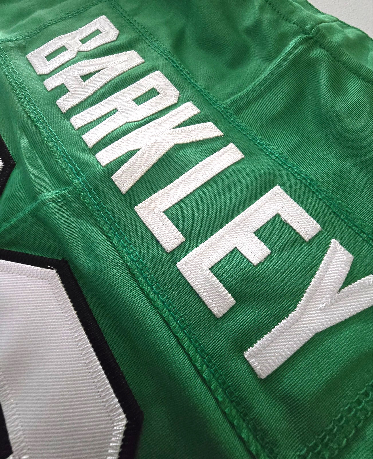 Saquon Barkley #26 Kelly Green Stitched Eagles Youth/Kids/Boys Jerseys [4 variat