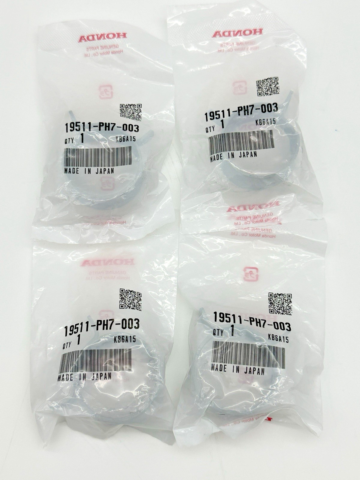 4-PACK 19511-PH7-003 GENUINE OEM HONDA ACURA 36.5mm CLAMPS FOR RADIATOR HOSE SET