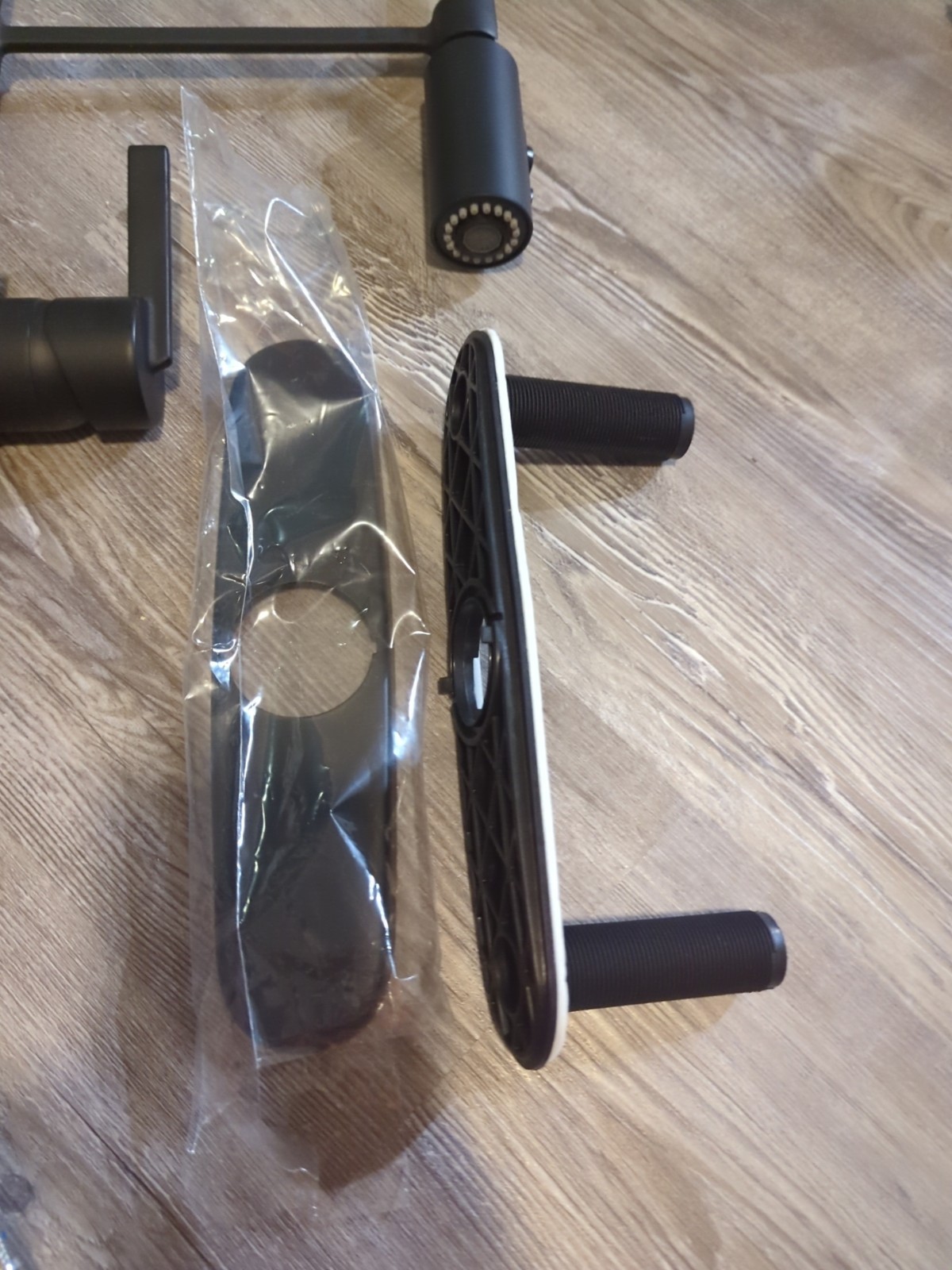 Project Source Flynt Kitchen Faucet Commercial Style 2916842 Black Never Used