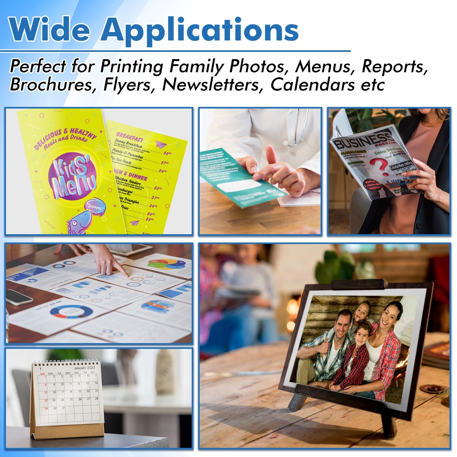 Lot Koala Inkjet Photo Paper Glossy 48lb 4X6 5X7 8x10 8.5X11 8.5x14 11X17 13X19