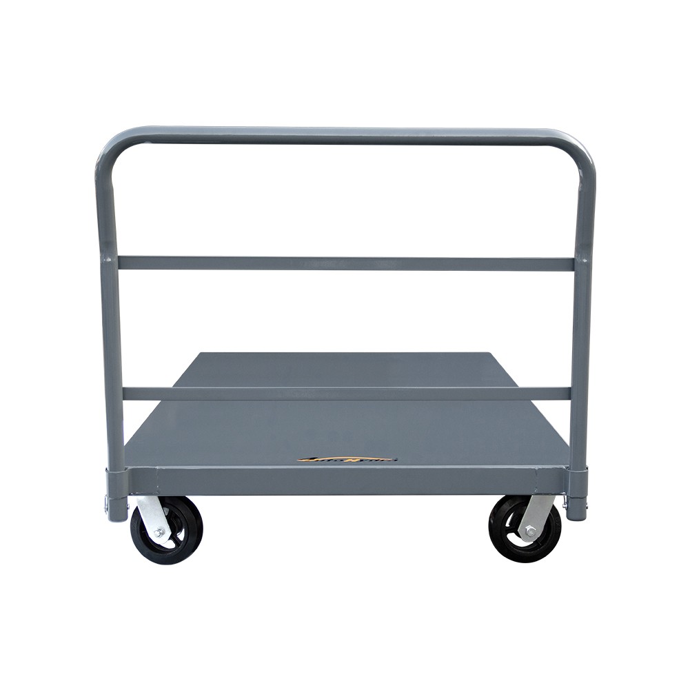 Heavy Duty Industrial Push Cart Steel Platform Truck 72" Lx 36" 2000lb Capacity