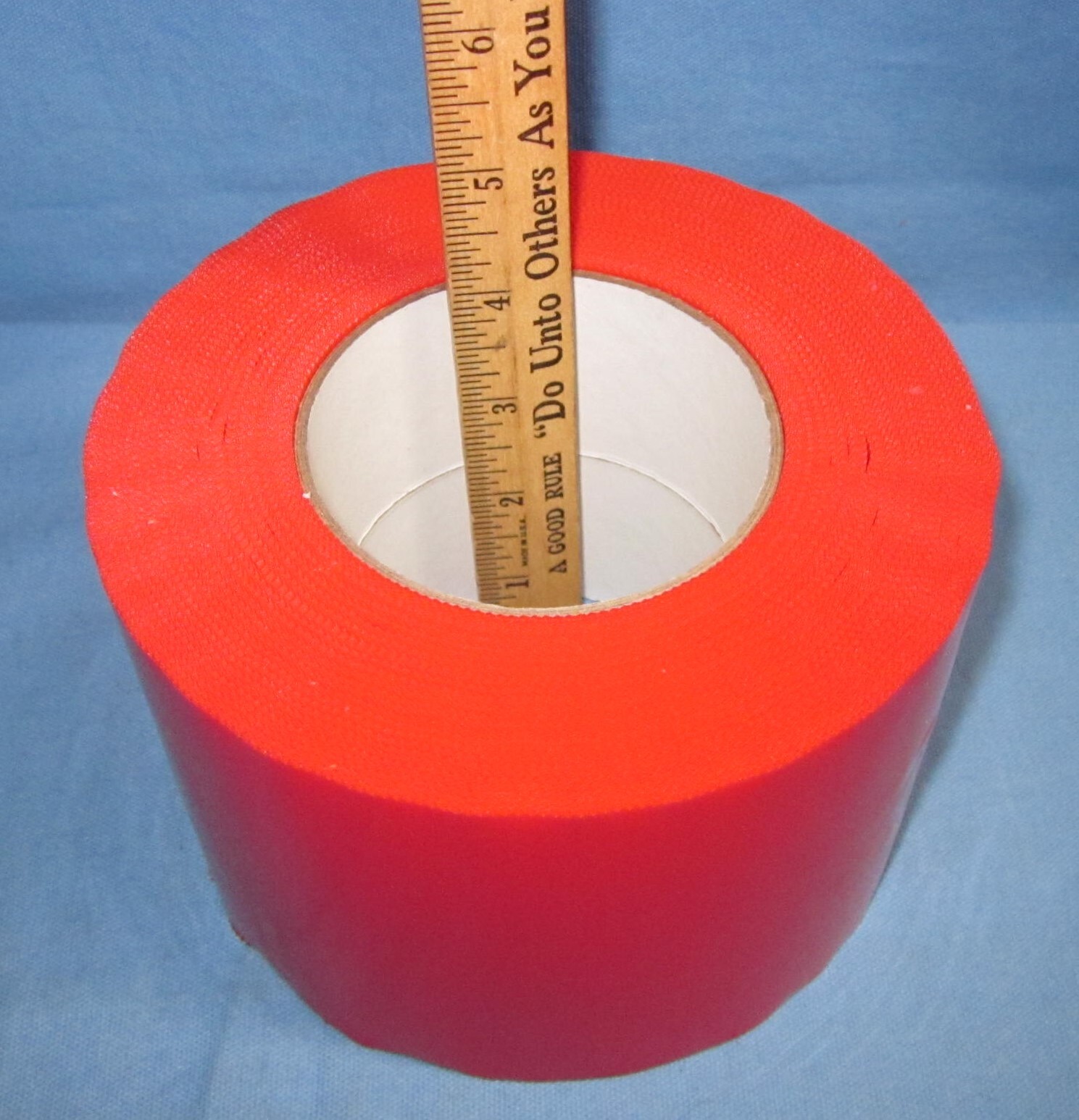 One Red Roll of Vapor Barrier Polyethylene Tape by Yellow Guard ~ 3.75" x 180ft
