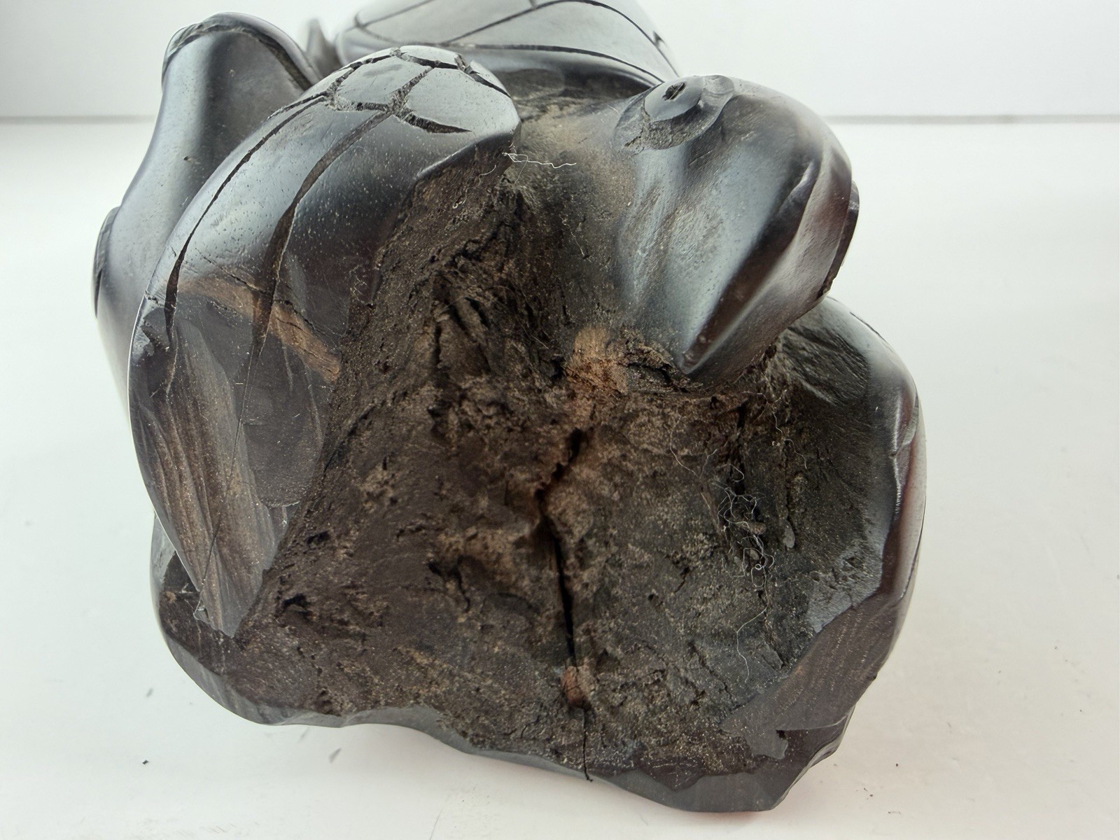 Vintage Hand Carved Solomon Islands Sea Spirit Tower Sculpture Gatokae Island