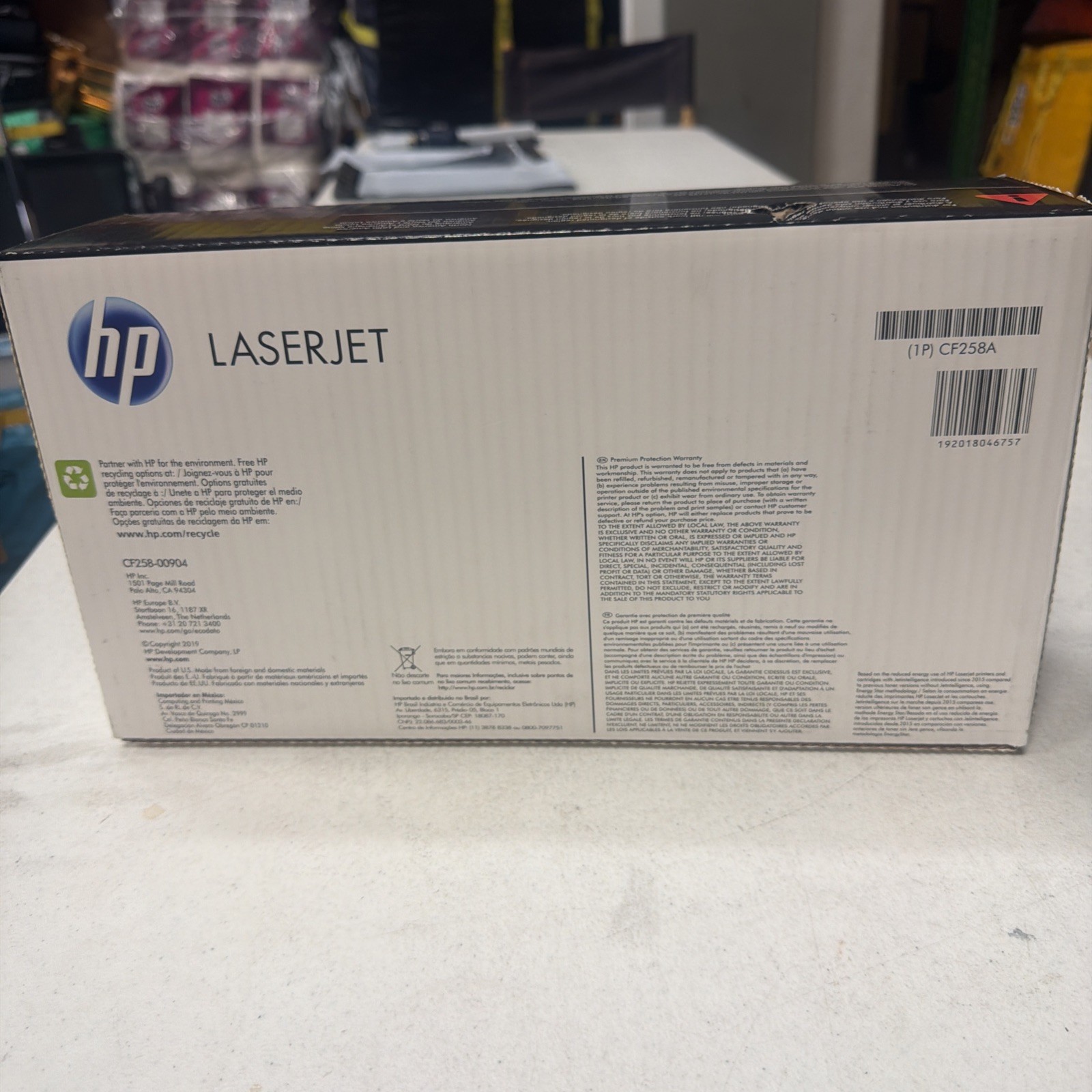 HP 58A LaserJet Black Toner Cartridge