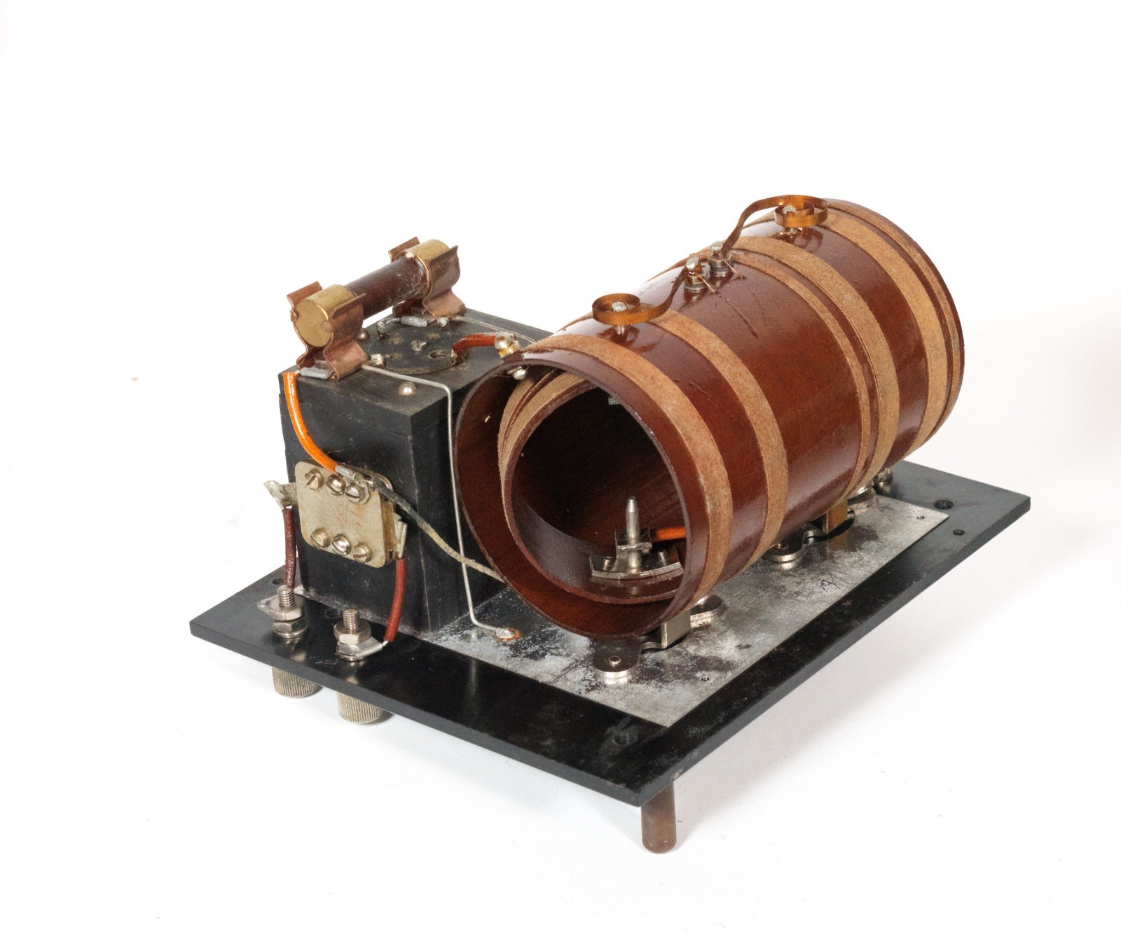 Mint, Working 1923 RCA Aeriola Sr. Radio w/Good Brass Base Tipped WD-11 In Box