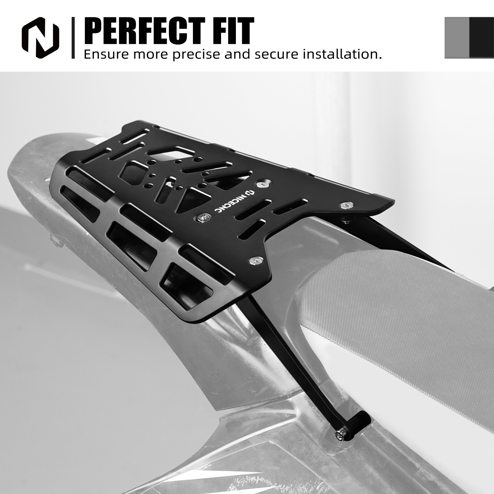 CNC Rear Tail Rack Luggage Rack Kit For Suzuki DRZ400S DRZ400SM 2000-2023 2024