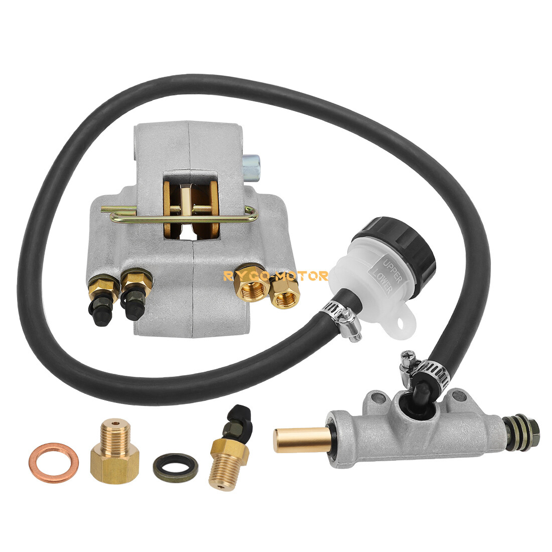 Rear Brake Caliper & Master Cylinder for Polaris Scrambler 400 500 1998-2004