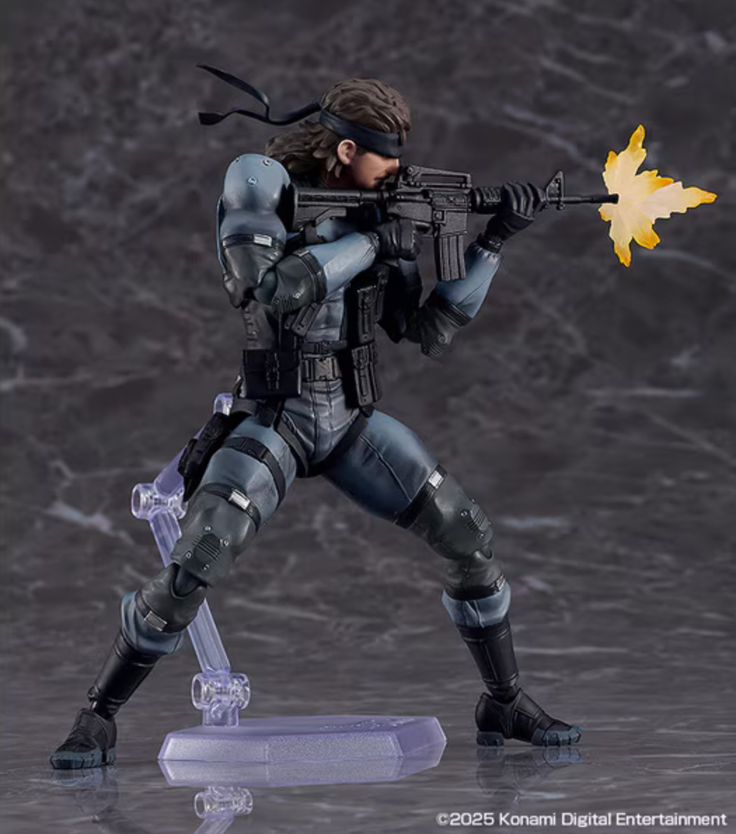 Figma Metal Gear Solid 2 Sons of Liberty Solid Snake MGS2 Ver. Updated Edition
