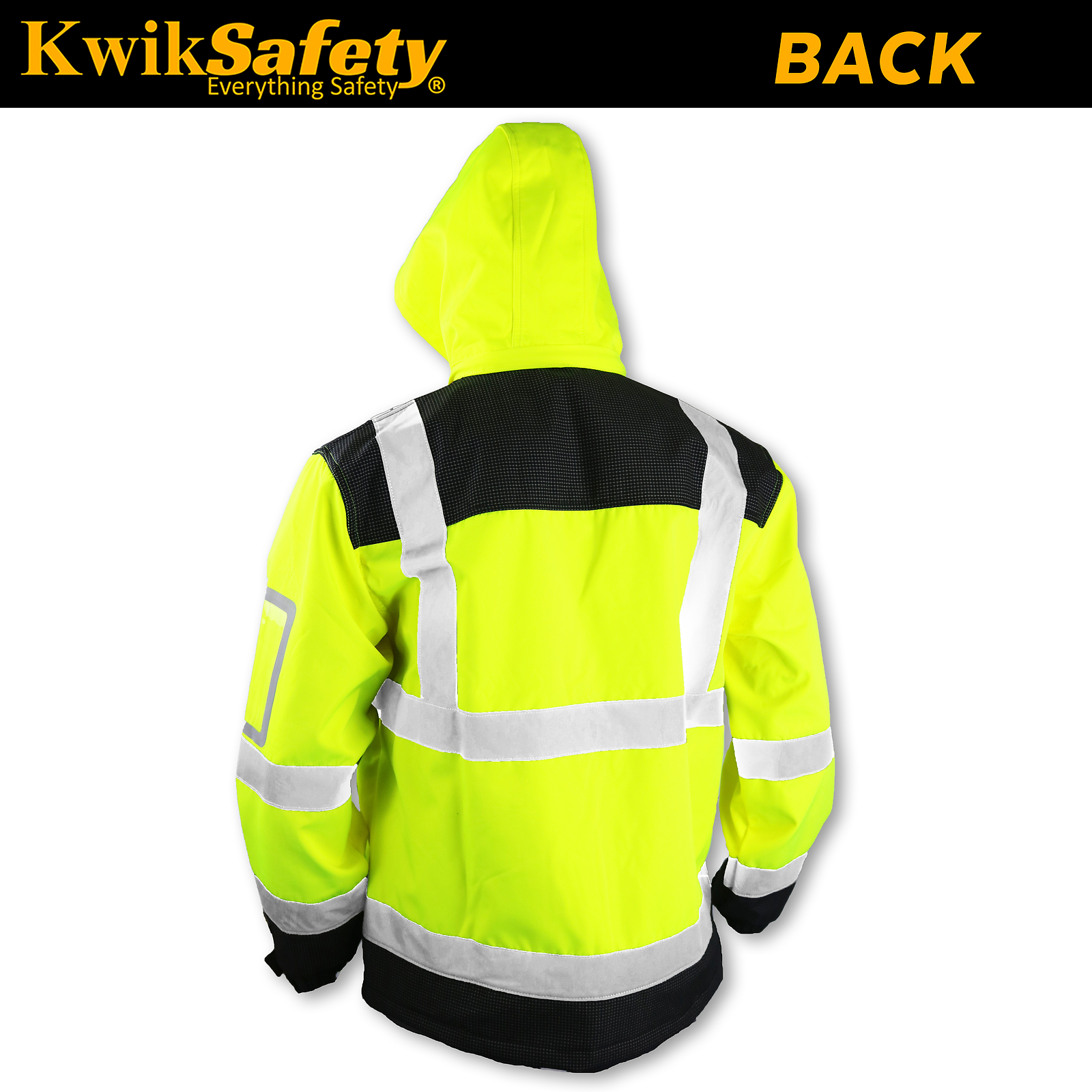 KwikSafety GALAXY Class 3 Soft Shell Safety Jacket ANSI Compliant OSHA
