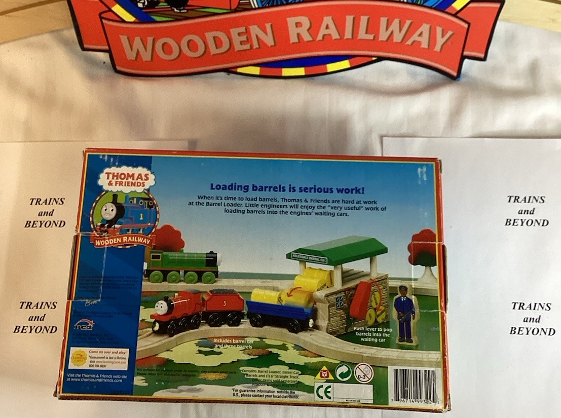 Barrel Loader - LC99322 - Thomas & Friends Wooden Railway by Learning Curve New