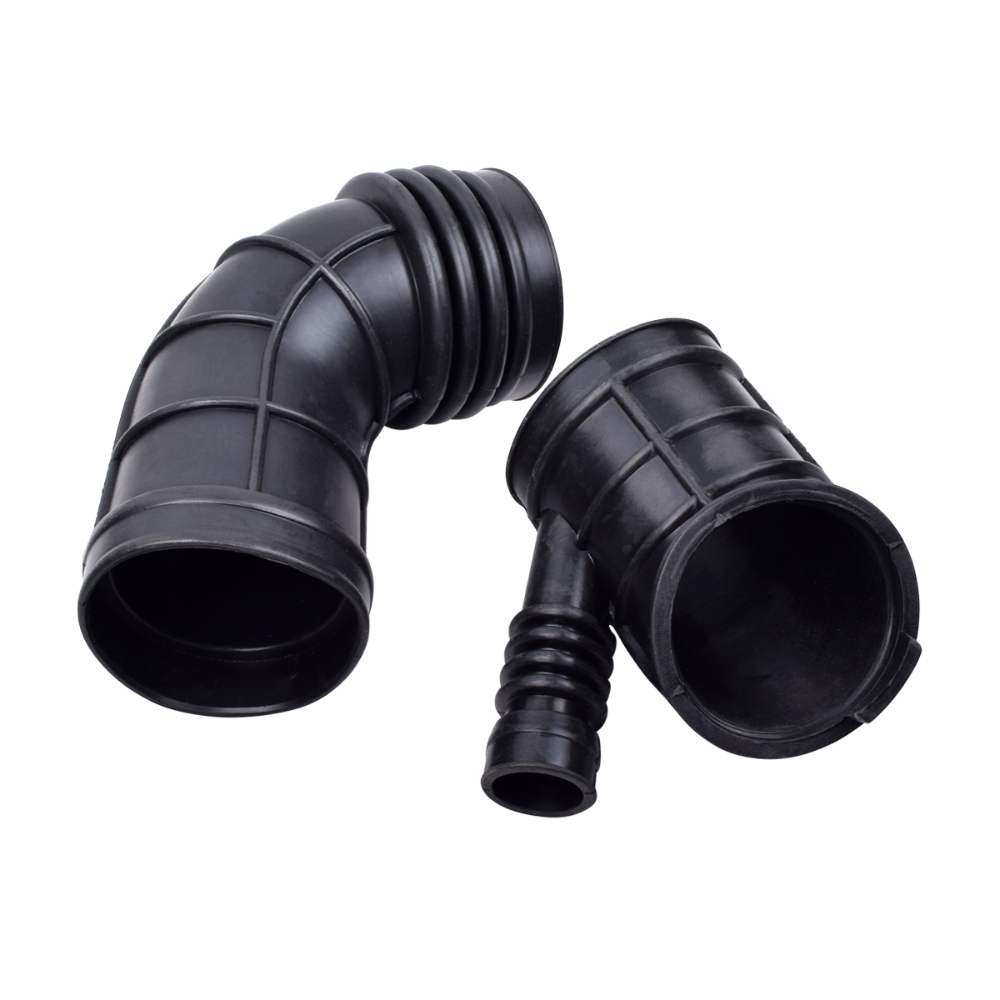 2Pcs Throttle Body Air Intake Boot Hose Fits BMW E46 323i 325i 328i E36 Z3 97-06