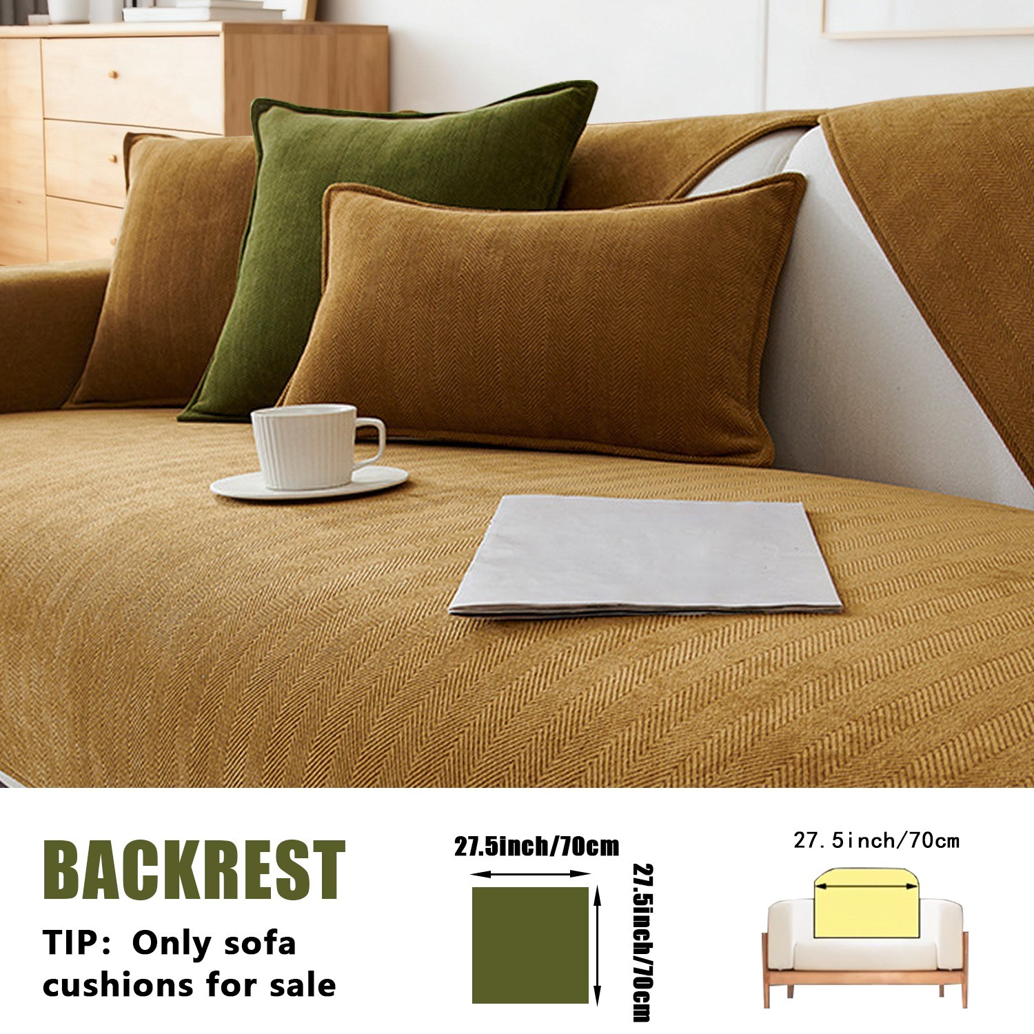 Chenier sofa furniture cover, fun anti-slip sofa cover, all-season suitable sofa