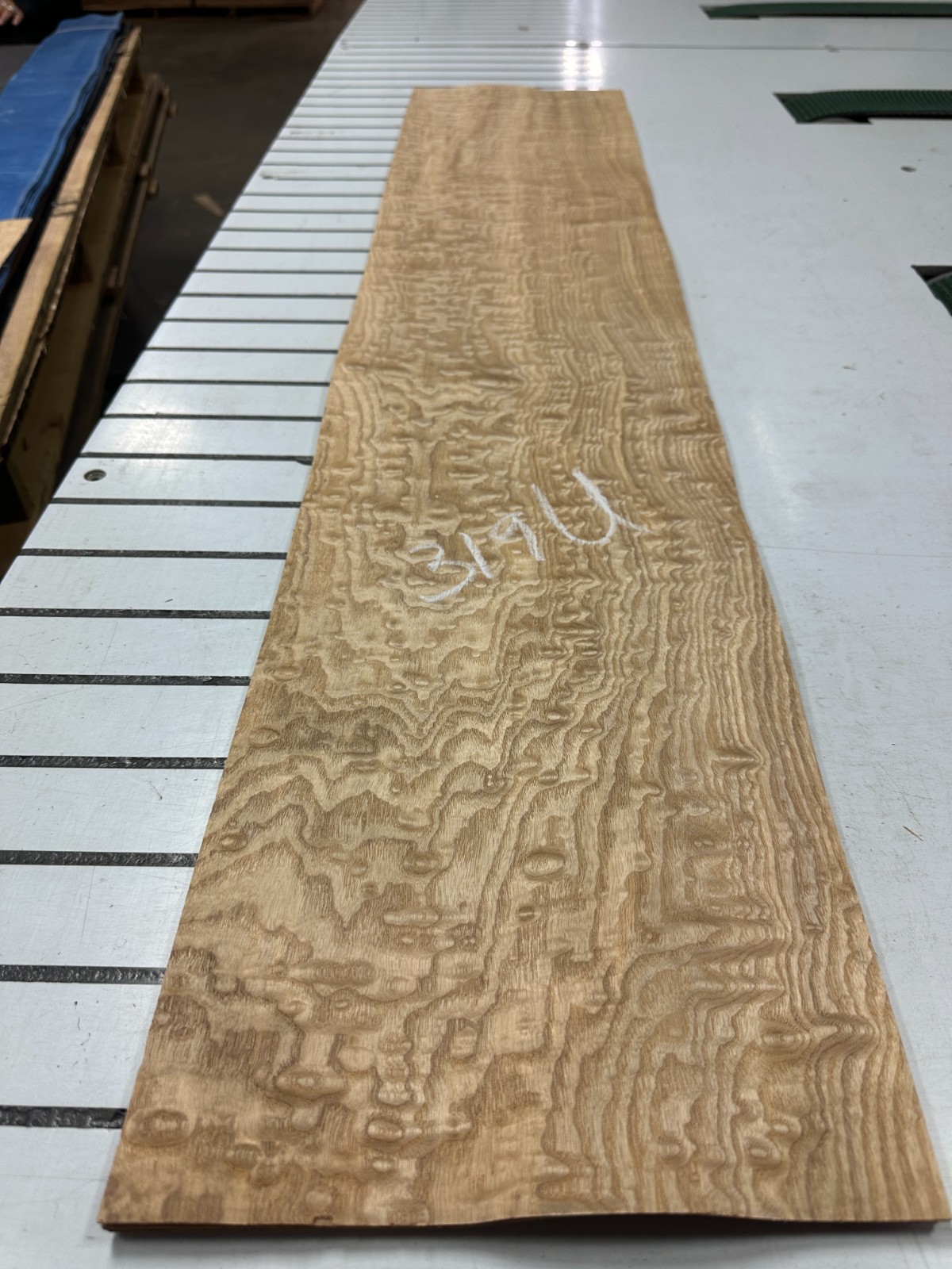 Tamo Ash Raw Wood Veneer 2 sheets 50'' x 10'' 319U