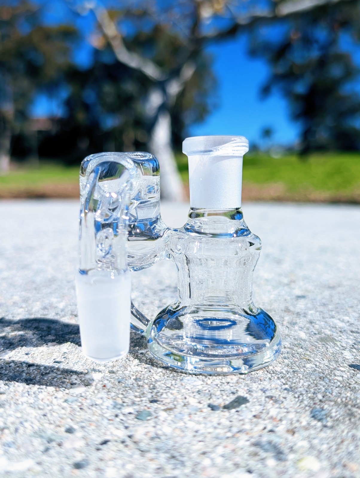 Turbine Perc 14mm 90° Premium Dry Ash Catcher Tobacco Water Pipe Bong Bubbler