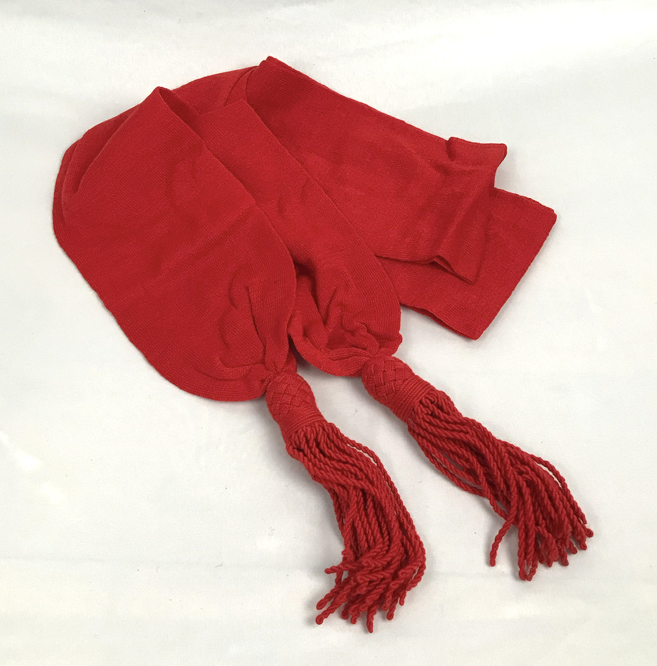 Red Wool Sash - Civil War NCO - Reenactment