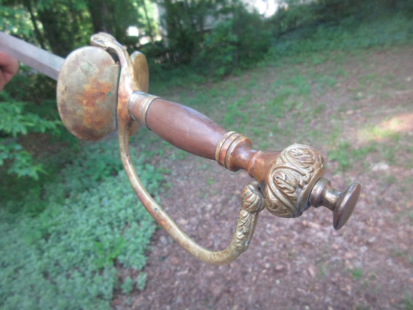 Antique 1890's N.S. Meyer Spartan Railway Official's Sword Saber 35.25"