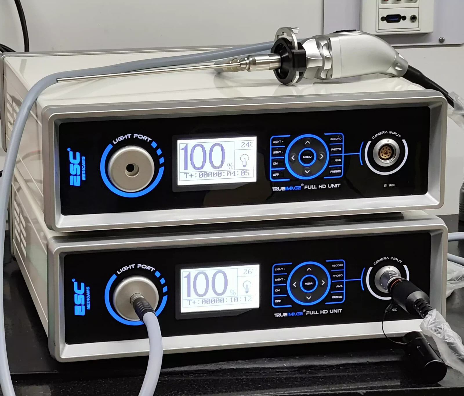 Full HD Endoscopy Laparoscopic Camera with 120W Endoscope Cold LED Light Source