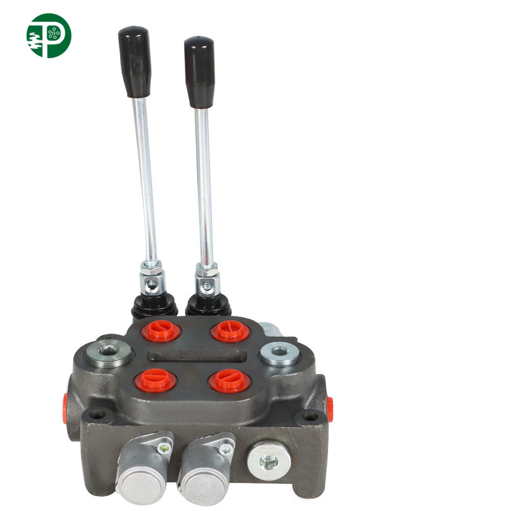 2 Spool 25GPM Hydraulic Directional Control Valve BSPP Tractor Loader US