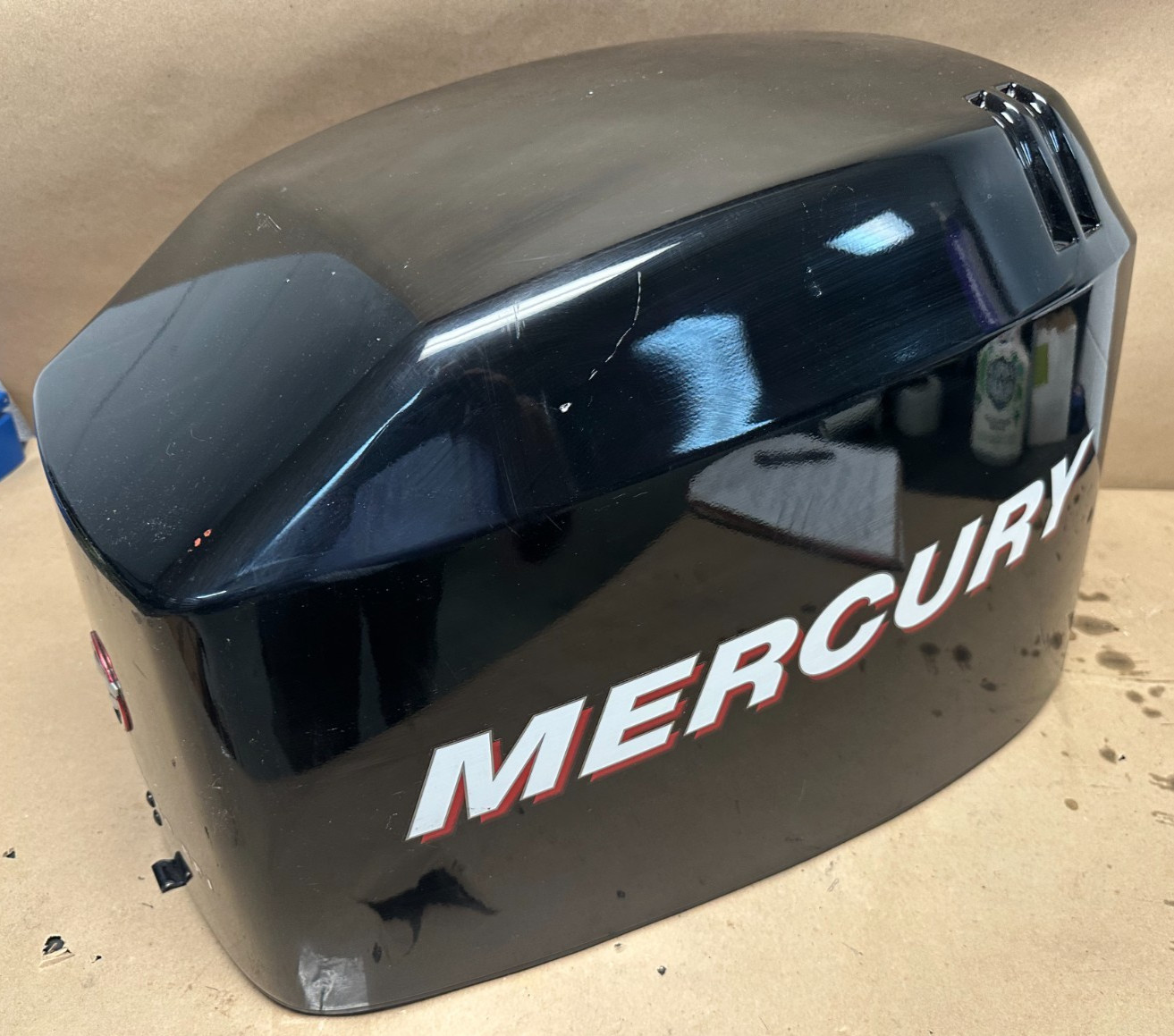 Clean Used Mercury 60 HP 4-Stroke EFI Old Style OUTBOARD COWLING HOOD