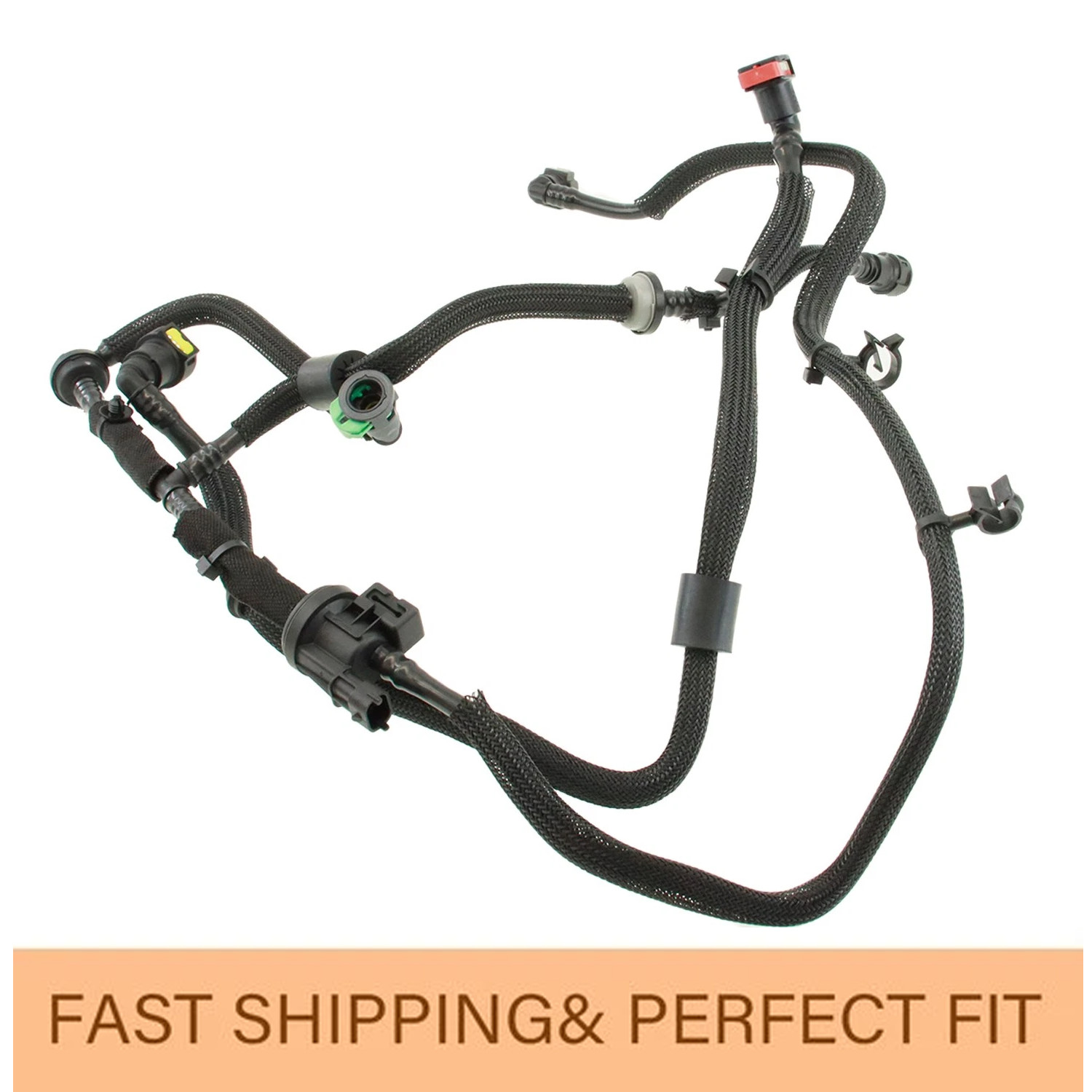 Engine Fuel Drain Hose Tube Fit for 1.5L Escape Bronco Sport Replace LX6Z9D289SJ