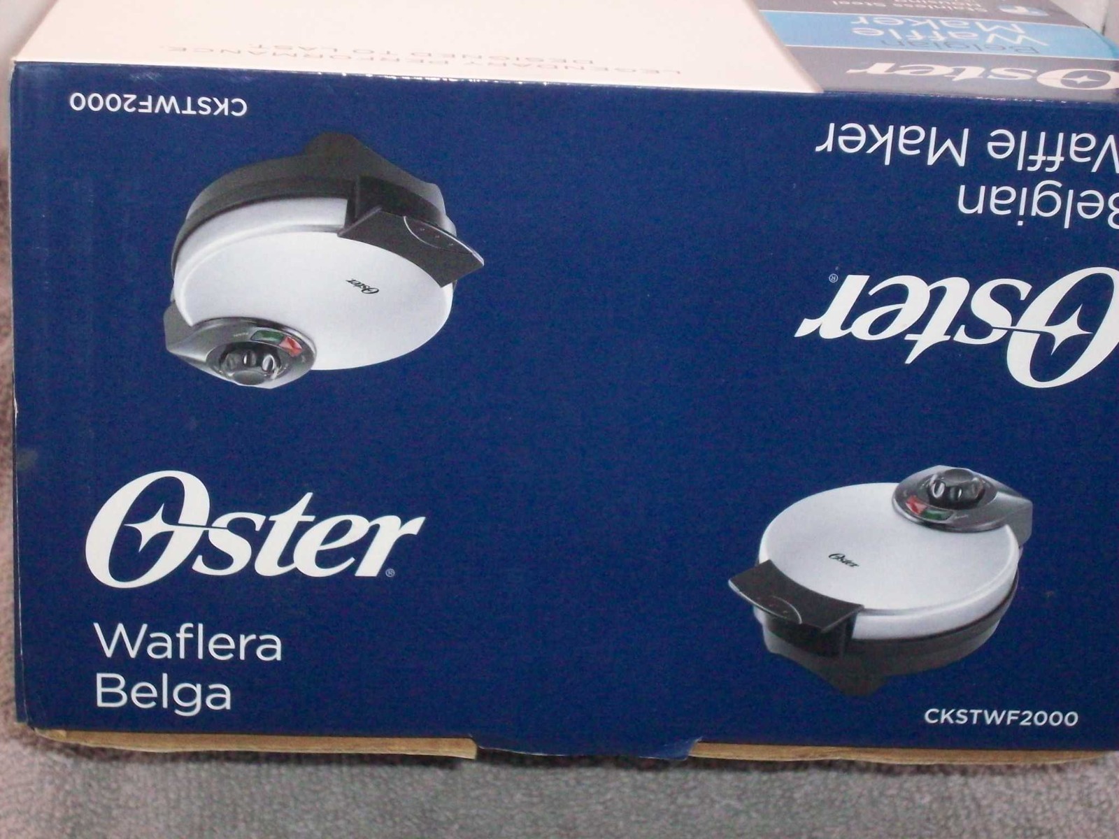 OSTER Belgian Waffle Maker – New – Open Box
