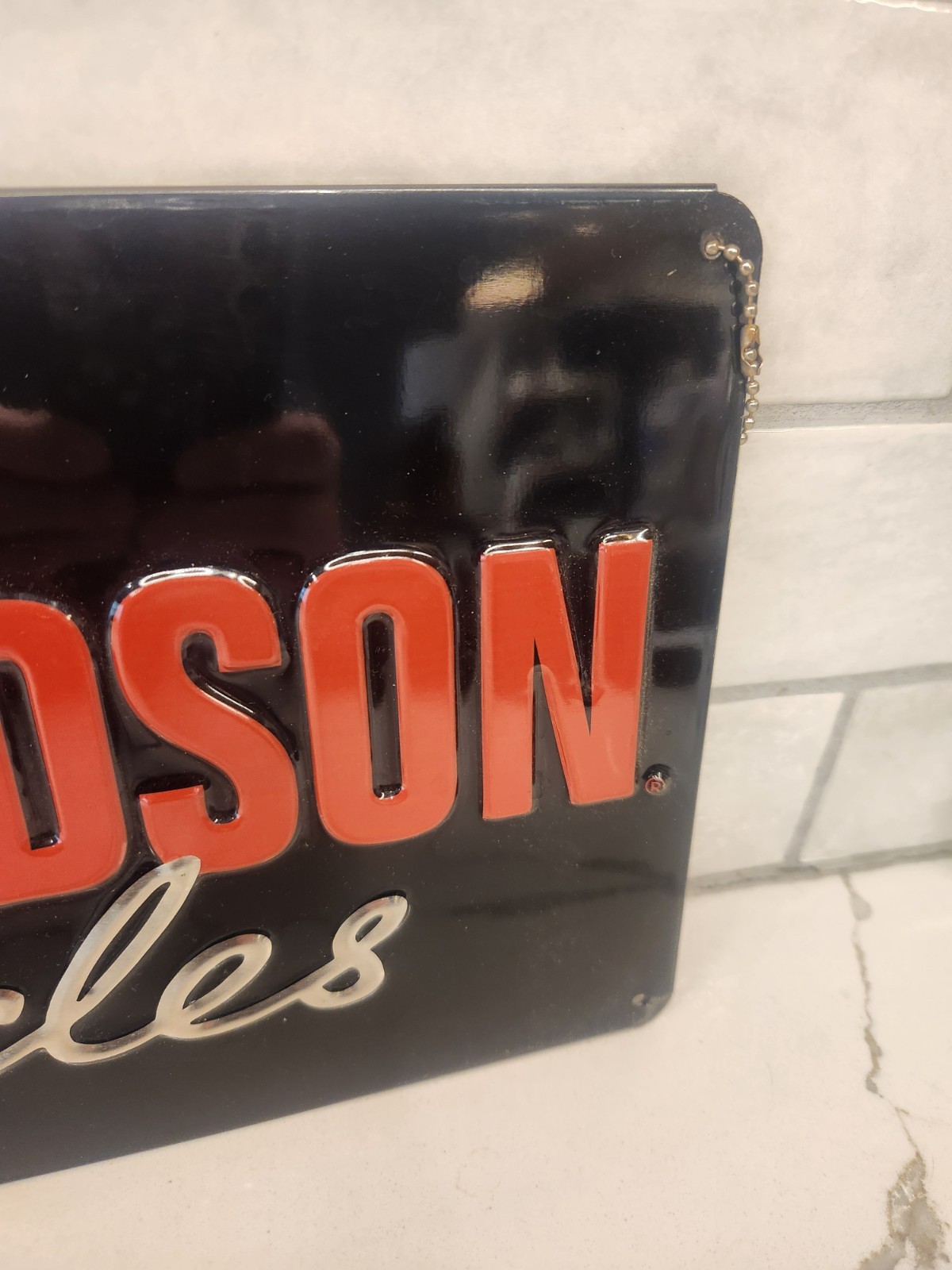 Harley Davidson Ande Rooney HD Motorcycle Tin Metal Sign Man Cave Garage Gift