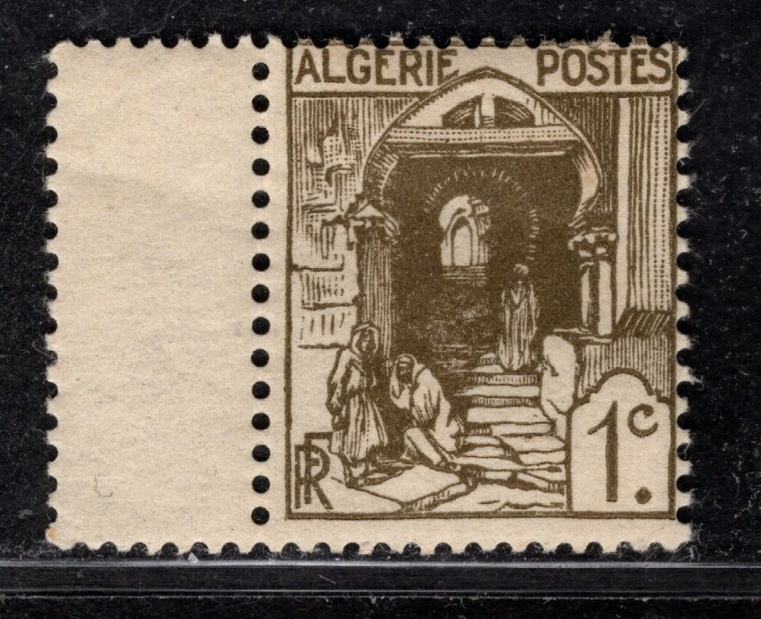 Perfectly Flawed Error-EFO Algeria SN 33 MH - Gutter Snipe