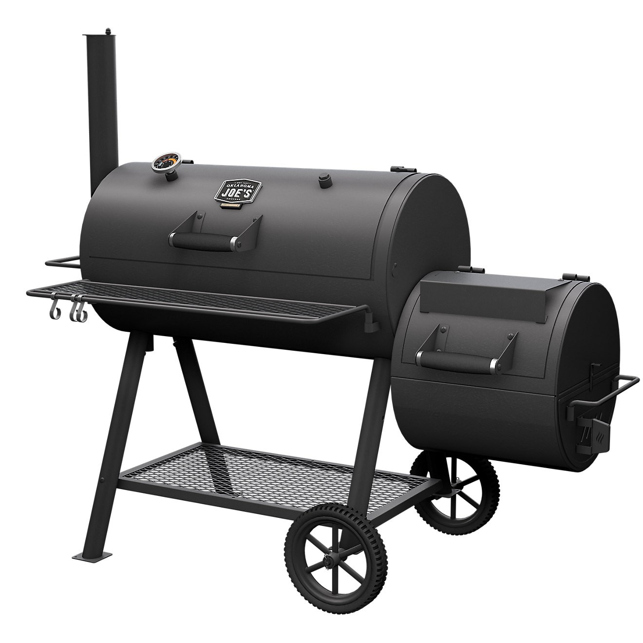 Oklahoma Joes Hondo Offset Smoker Grill NEW FREE SHIPPING