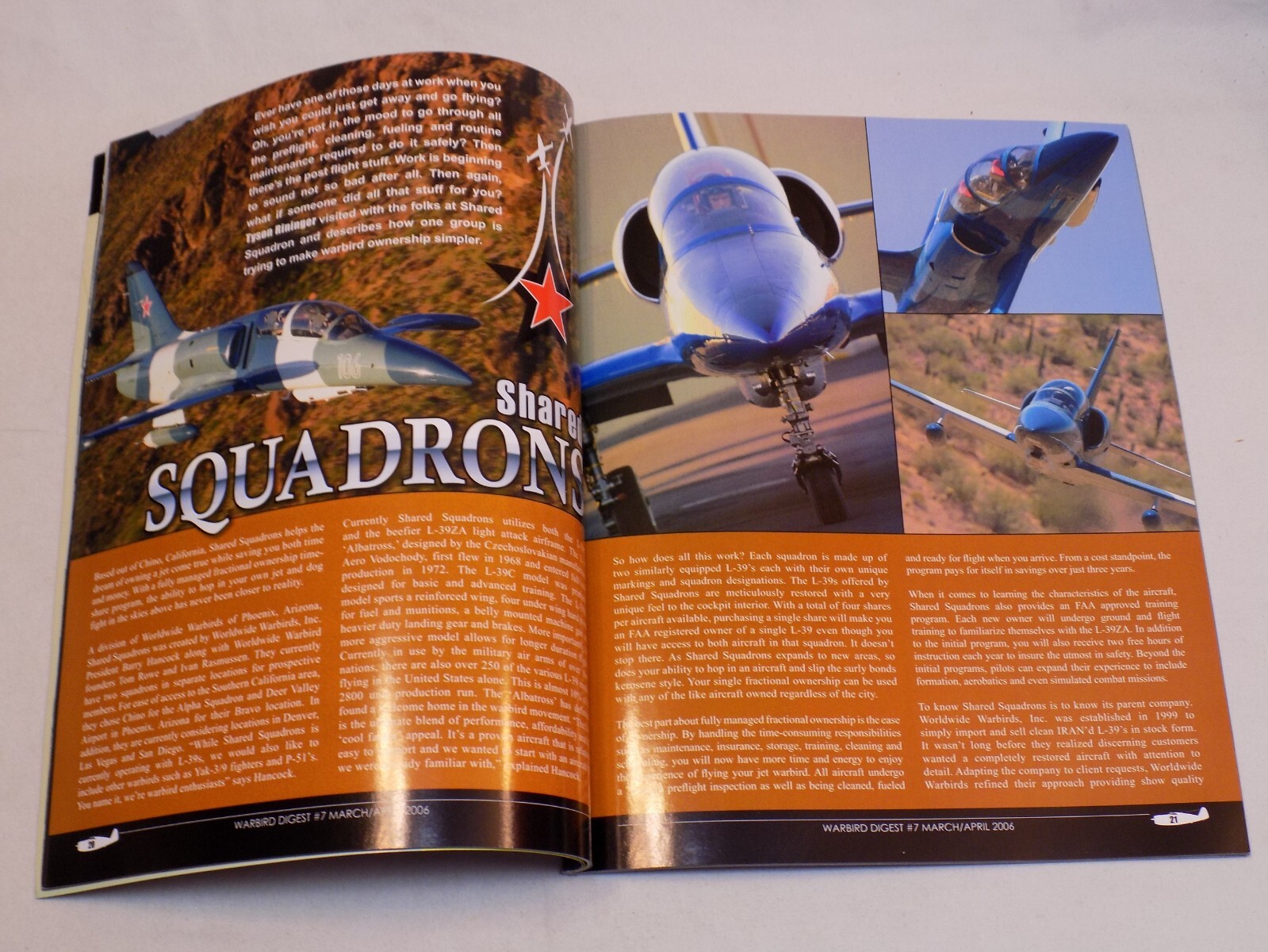 Warbird Digest 7 Magazine Mar Apr 2006 Normandy Spit F-4 Phantom FiFi CAF Fleet