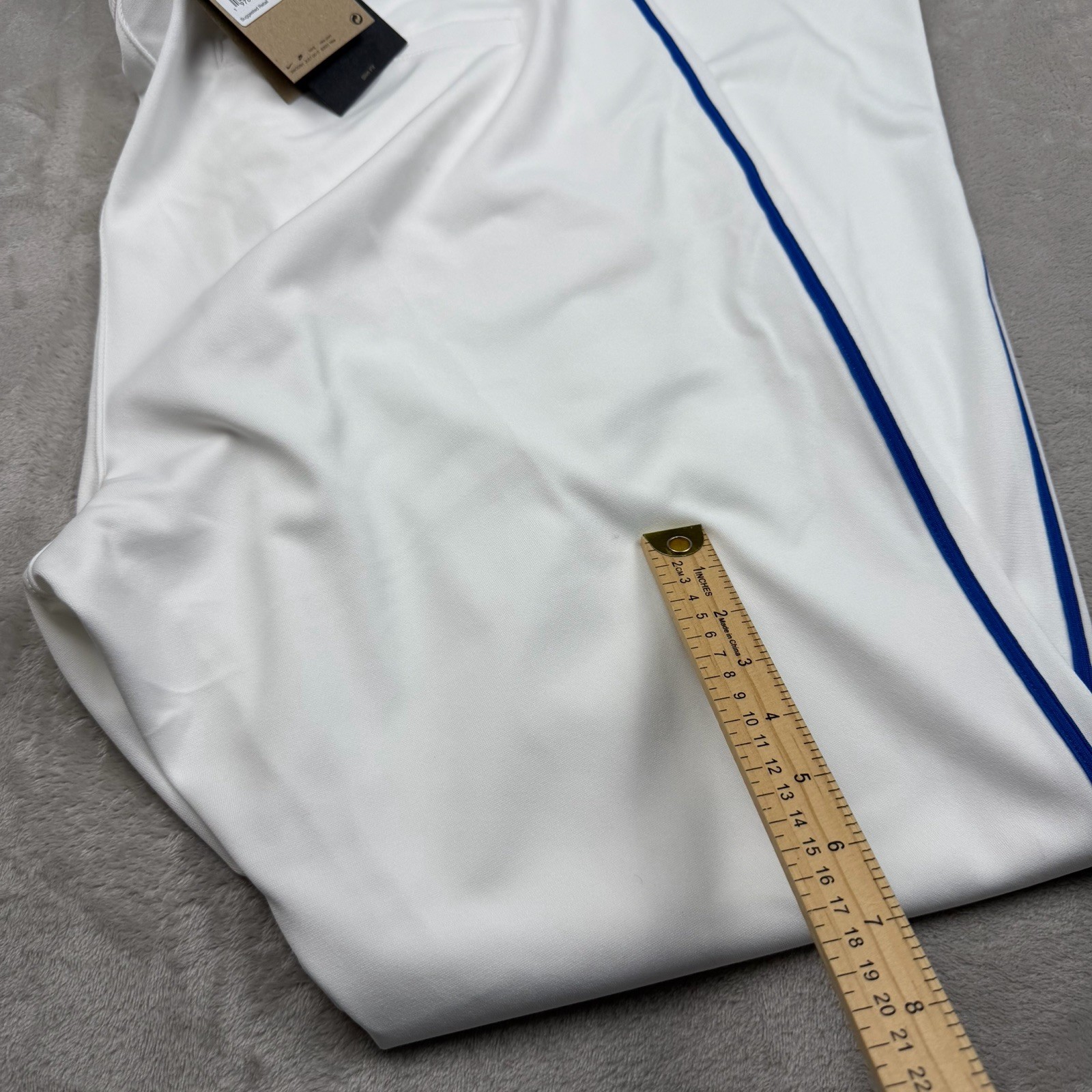 Nike Mens Baseball Pants 2XL Blue/White *Small Stains*