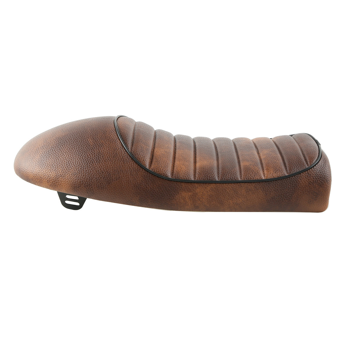 Motorcycle Cafe Racer Seat Flat & Hump Saddle Fit For Honda CB Suzuki GS Yamaha