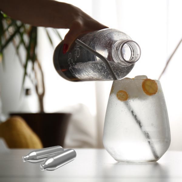 GreatWhip Soda Chargers Seltzer Chargers 8g CO2 Cartridge 25 / Pack Fizzy Water