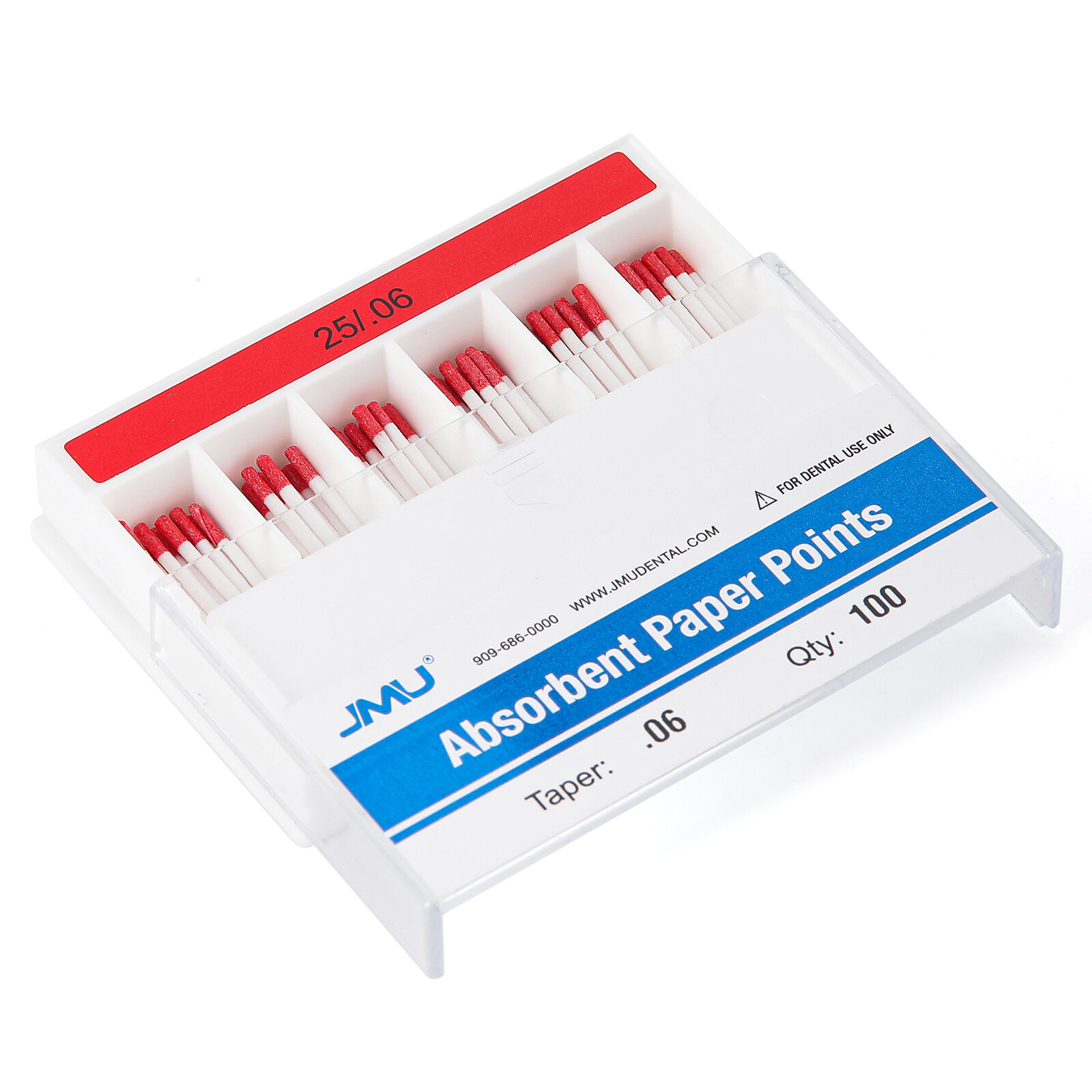 JMU Dental Absorbent Paper Points .02/.04/.06 Taper #F1-F3 Assorted