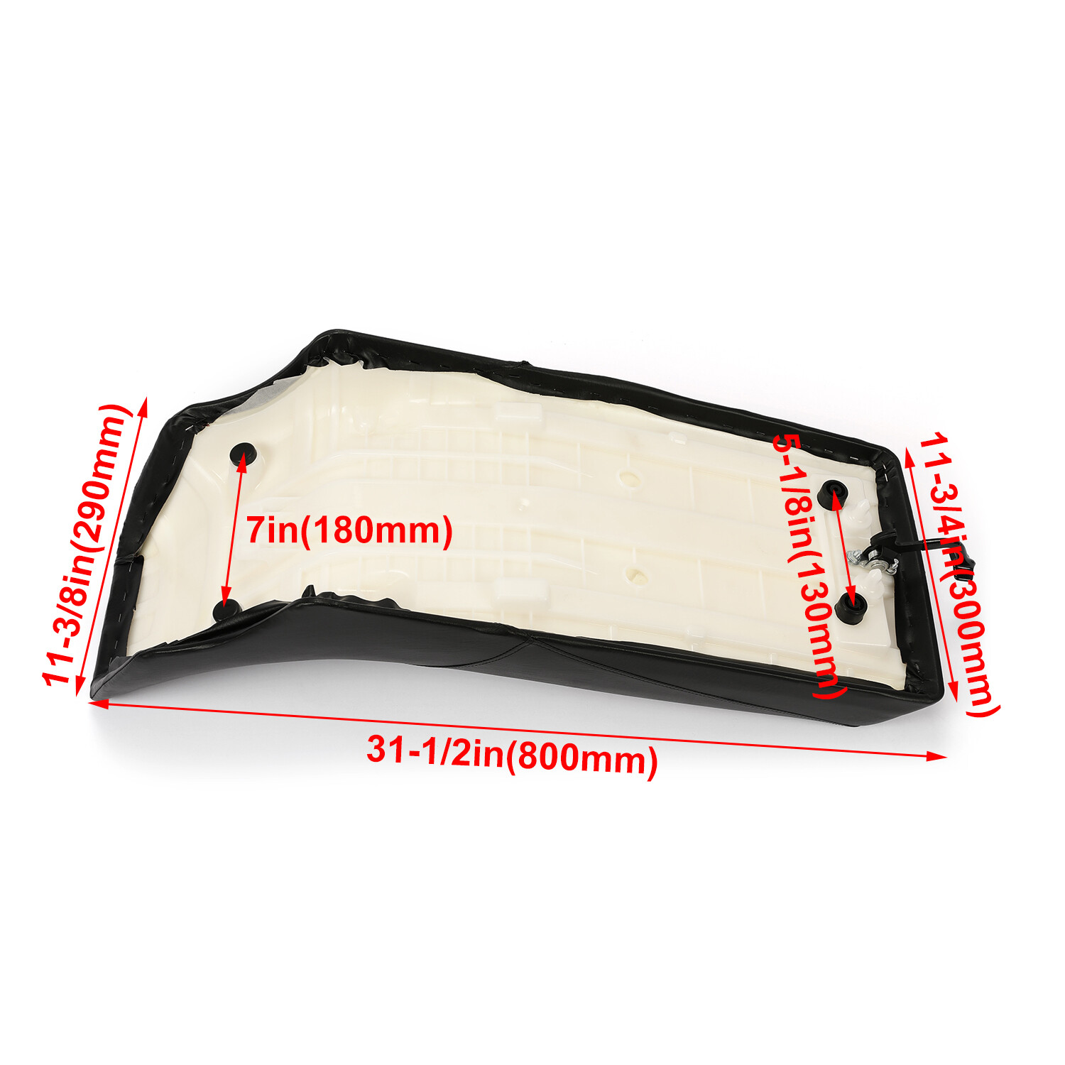 New! Complete Seat For 1987-2001 2002 2003-2006 Yamaha Banshee 350 YFZ350 Black