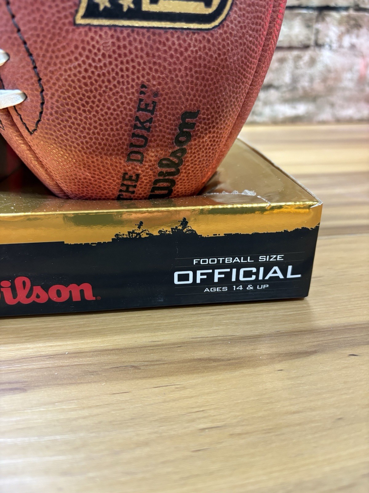 Andrew Luck Indianapolis Colts Signed “The Duke” Football