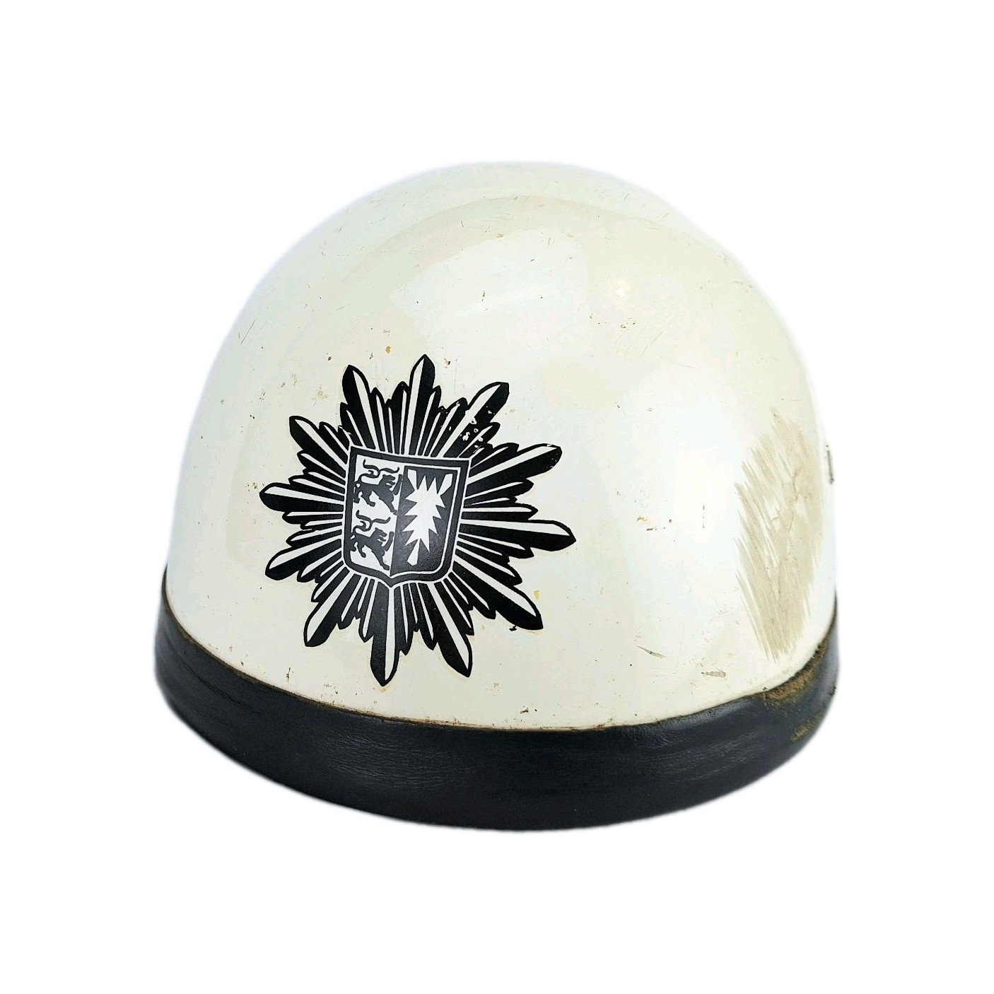 West German Police Helmet Polizei Schleswig-Holstein Helm Cold Post War