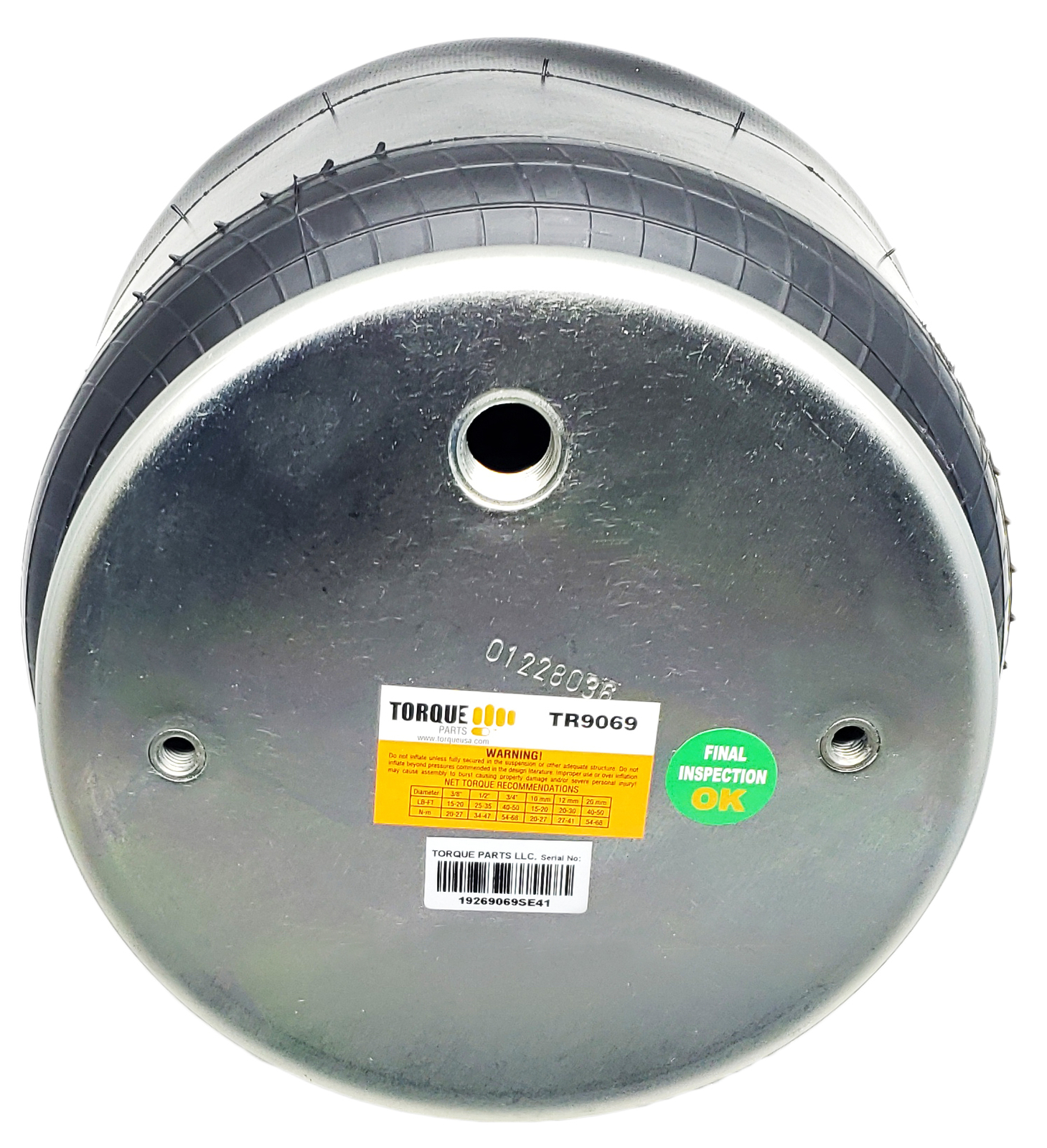 Pair of Air Spring Bag for Peterbilt Replace 02456 06746 , W01-358-9069 1R12-069