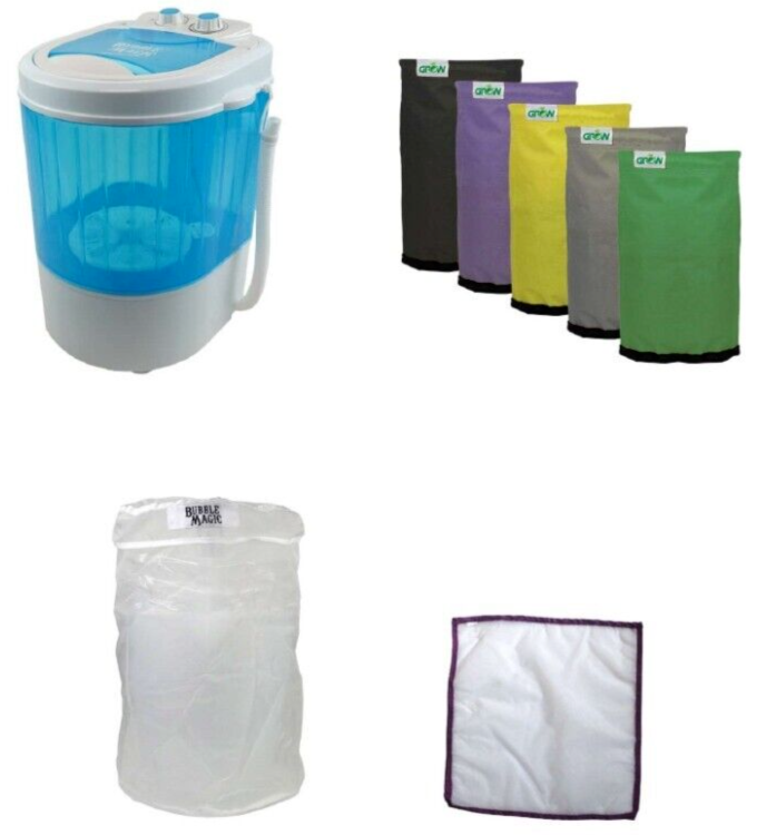Bubble Magic Washing Machine 5 Gal + Ice Hash Extraction 5 Bags Kit