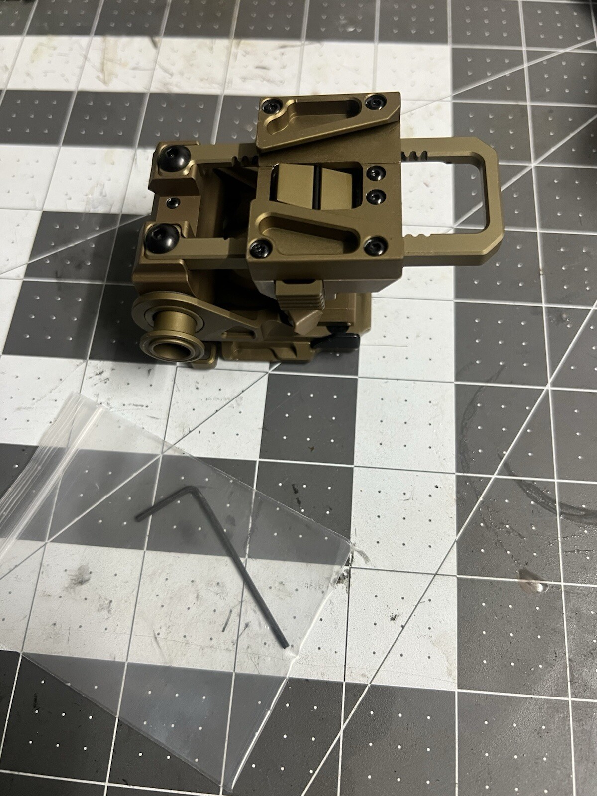 Argus A4 Light Weight Night Vision Mount (LWNVM) TAN Color